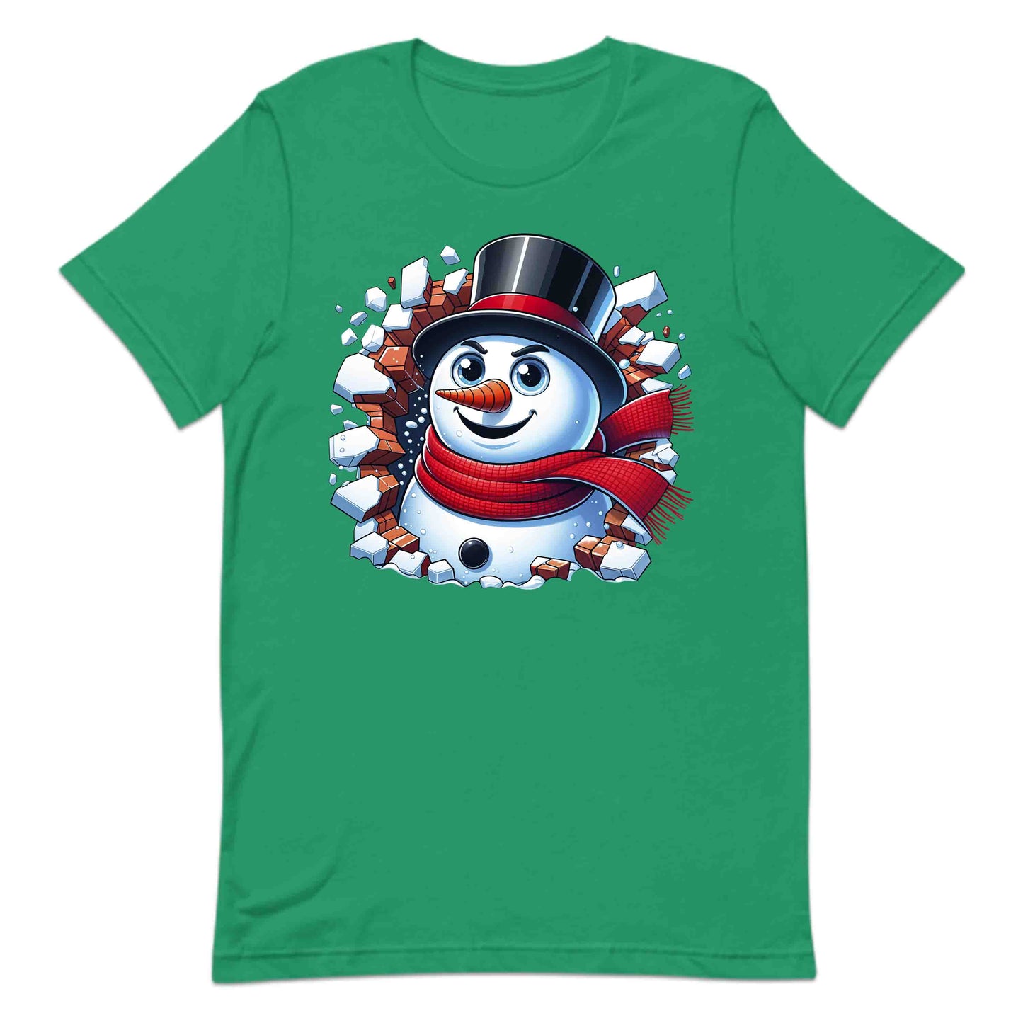 Snowman Breaking Through Wall 3D Realistic Xmas Snowman Smashing | PRODUCT CODE: SNWMCKRNGWEP