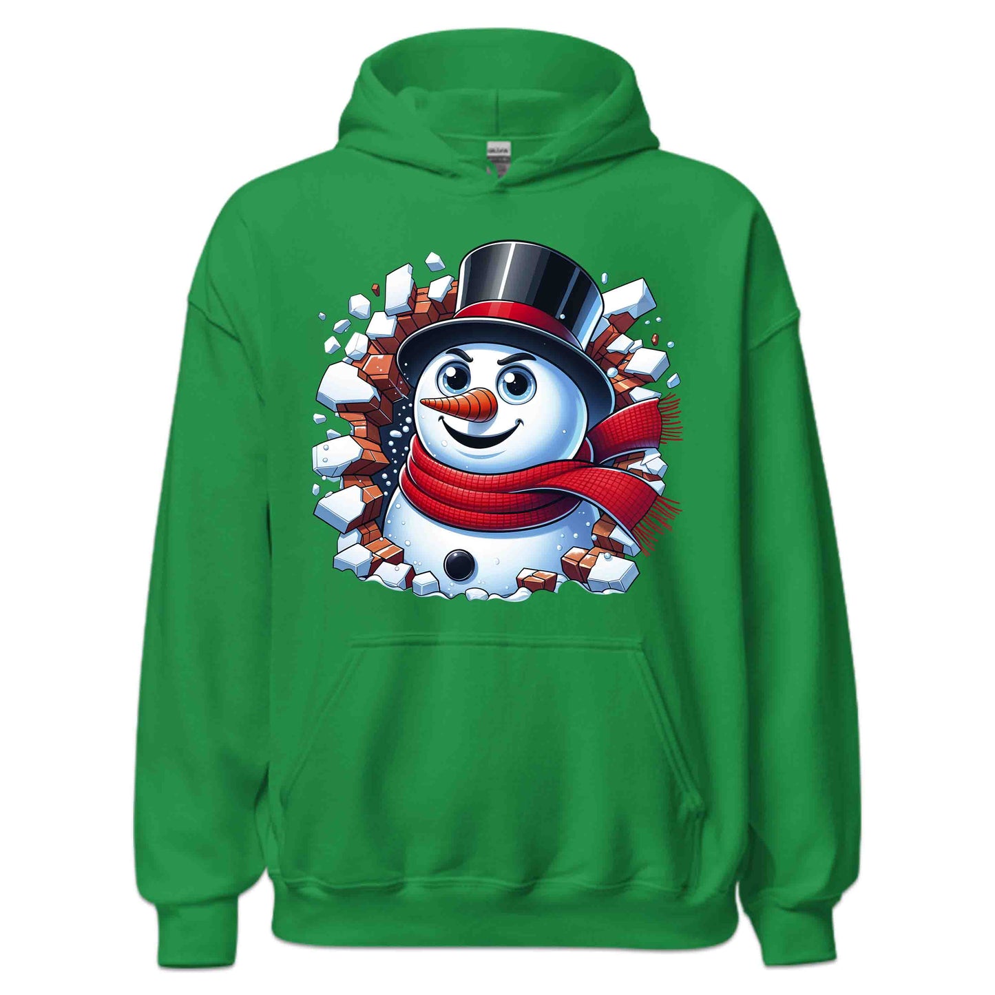 Snowman Breaking Through Wall 3D Realistic Xmas Snowman Smashing | PRODUCT CODE: SNWMCKRNGWEP