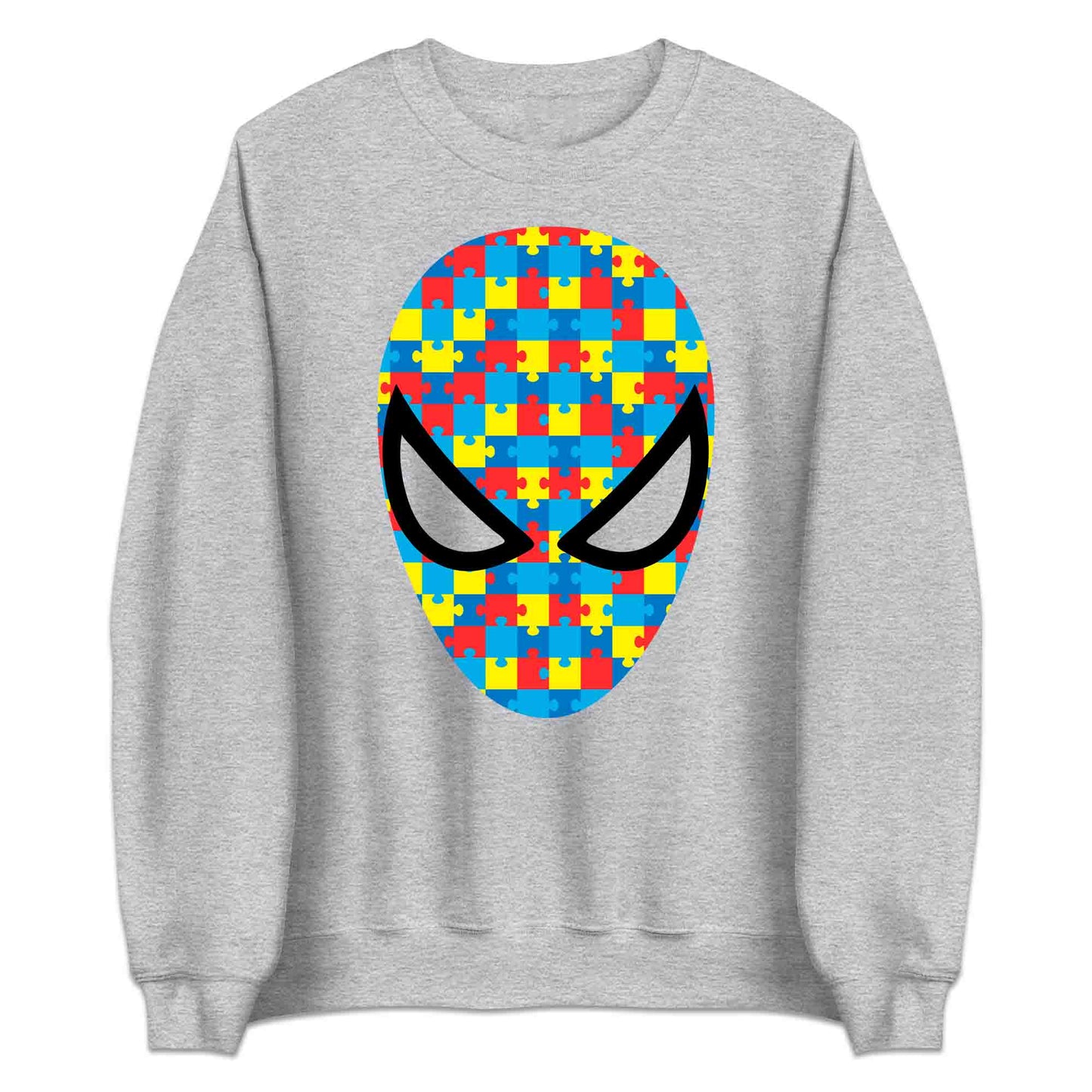 Spider-Man Autism Awareness T-Shirt | Puzzle Piece Hero Mask Jumper | Marvel Inclusion Hoodie | PRODUCT CODE: SPDBERWBIMA