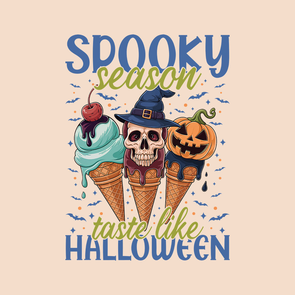 Spooky Season Tastes Like Halloween Horror Ice Cream Cone | PRODUCT CODE: SPKTAEHLWE