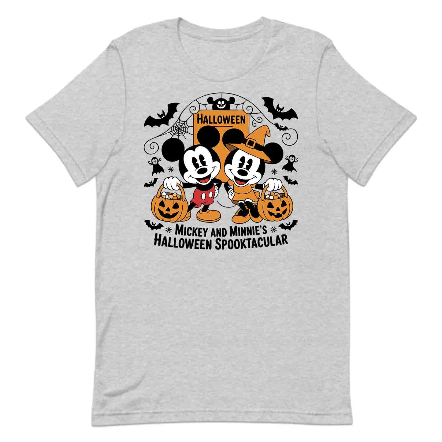 Spooktacular Halloween T-Shirt, Mickey & Minnie Sweatshirt, Disney Retro Hoodie | PRODUCT CODE: SPOVWEBRH