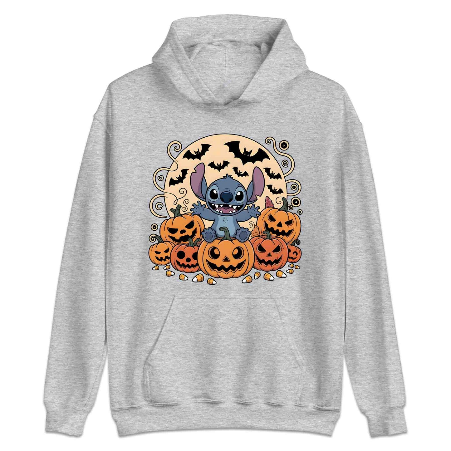 Stitch Pumpkin Patch T-Shirt, Disney Halloween Sweatshirt, Ohana Family Hoodie | PRODUCT CODE: SPOWERHY