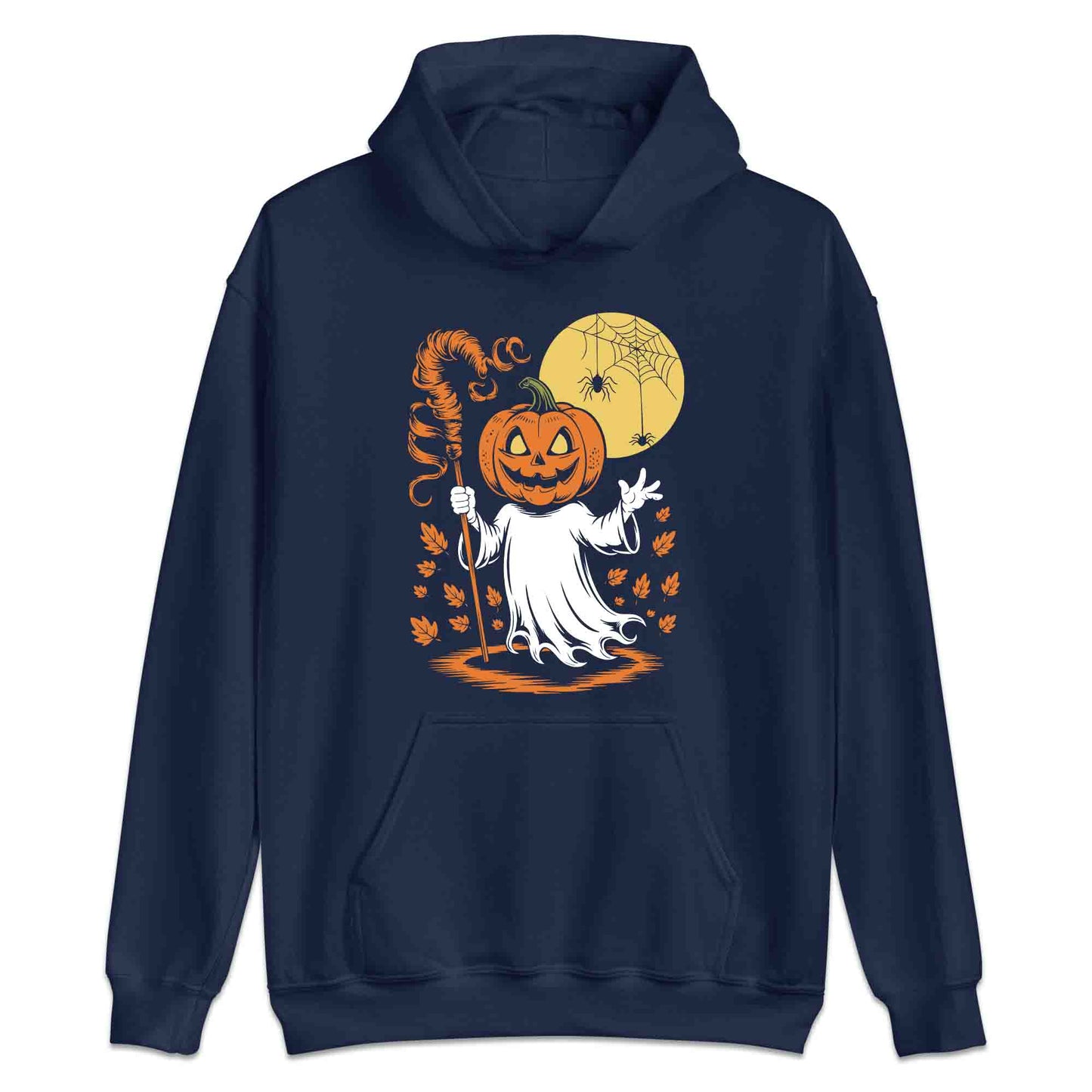 Pumpkin Head Ghost T-Shirt, Haunted Lantern Sweatshirt, Horror Moon Hoodie | PRODUCT CODE: SPOWERNGH