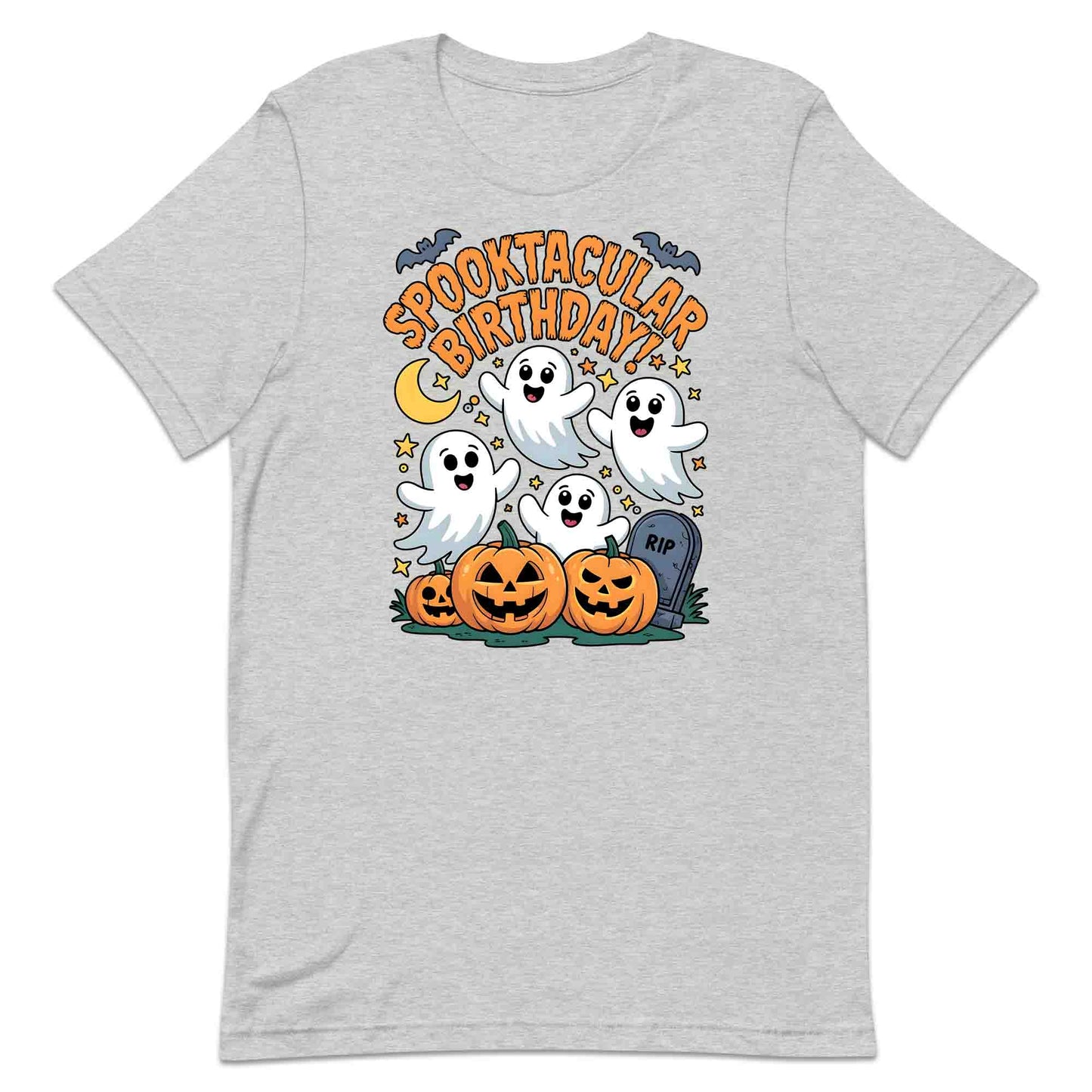 Spooktacular Birthday T-Shirt, Happy Ghost Sweatshirt, Pumpkin Party Hoodie | PRODUCT CODE: SPWERTCJHB