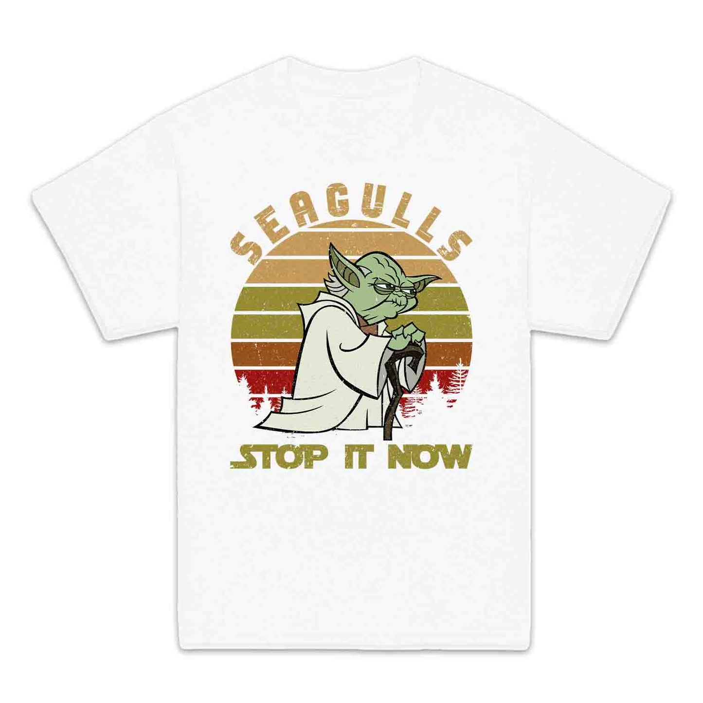 Star Wars Mandalorian Kids T-Shirt | Yoda Meme Kids Jumper | Seagulls Stop It Now Hoodie | Disney Star Wars Tee | PRODUCT CODE: STBRPONCWY