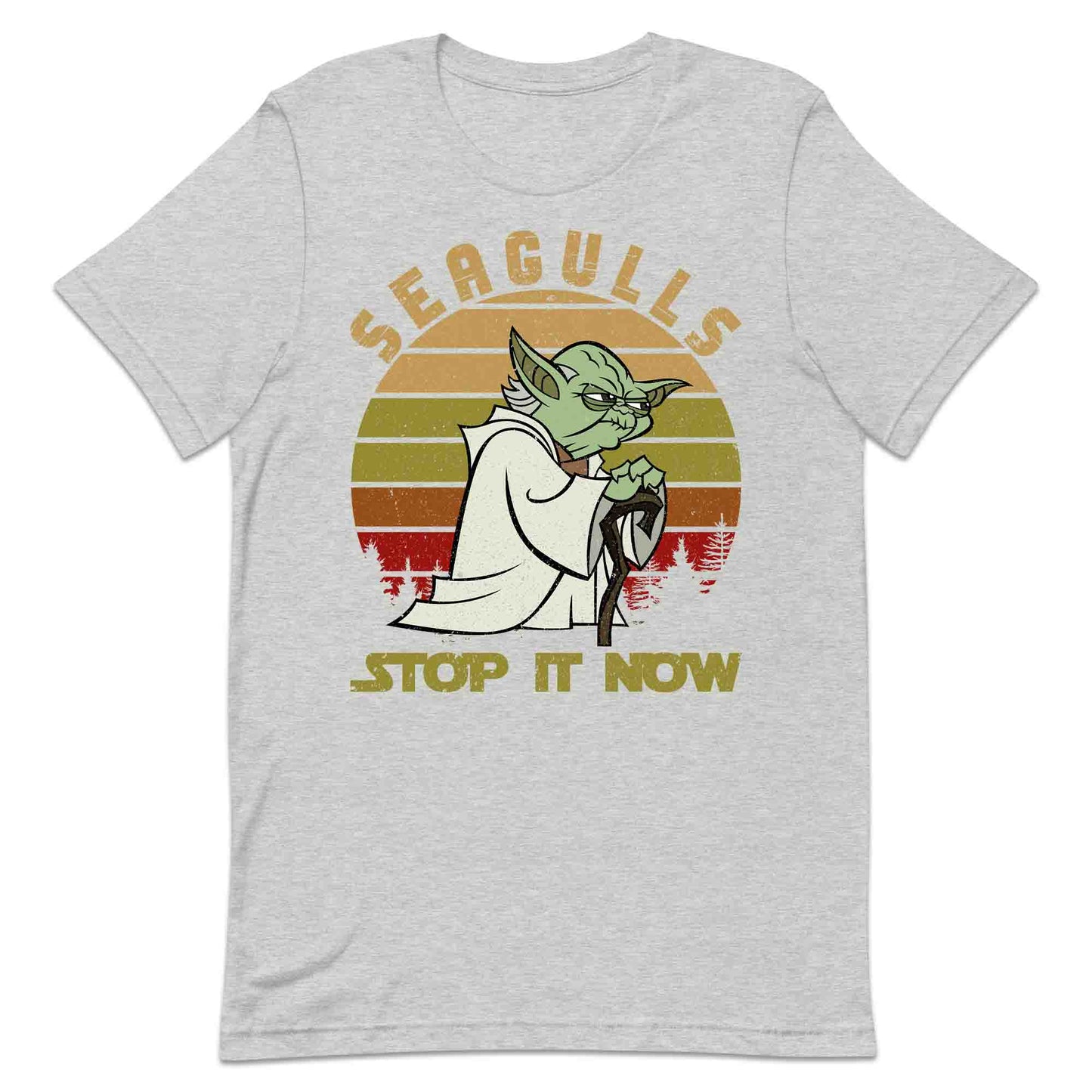 Star Wars Mandalorian T-Shirt | Yoda Meme Jumper | Seagulls Stop It Now Hoodie | Disney Star Wars Tee | PRODUCT CODE: STBRPONCWY