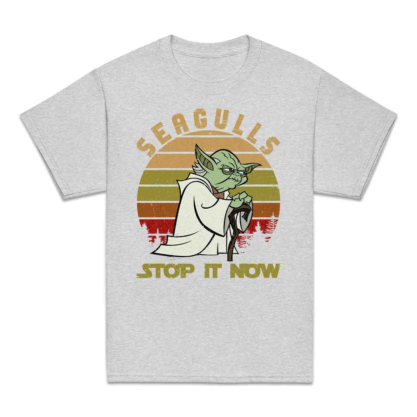 Star Wars Mandalorian Kids T-Shirt | Yoda Meme Kids Jumper | Seagulls Stop It Now Hoodie | Disney Star Wars Tee | PRODUCT CODE: STBRPONCWY