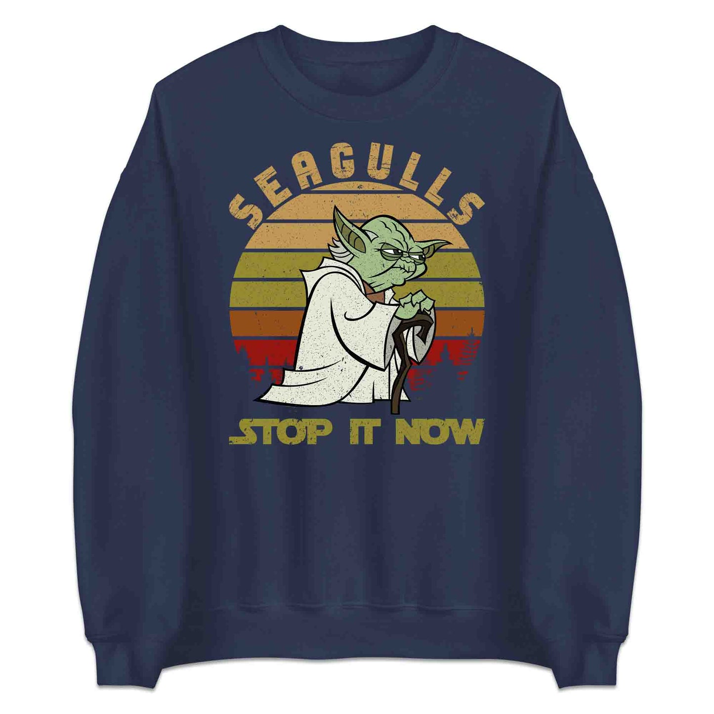 Star Wars Mandalorian T-Shirt | Yoda Meme Jumper | Seagulls Stop It Now Hoodie | Disney Star Wars Tee | PRODUCT CODE: STBRPONCWY