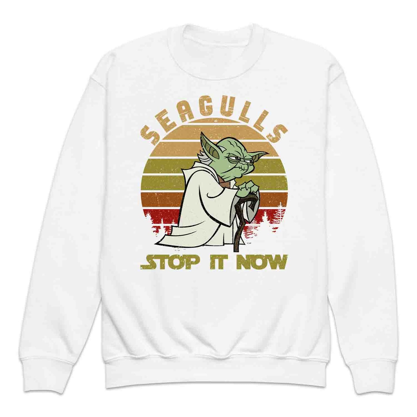 Star Wars Mandalorian Kids T-Shirt | Yoda Meme Kids Jumper | Seagulls Stop It Now Hoodie | Disney Star Wars Tee | PRODUCT CODE: STBRPONCWY