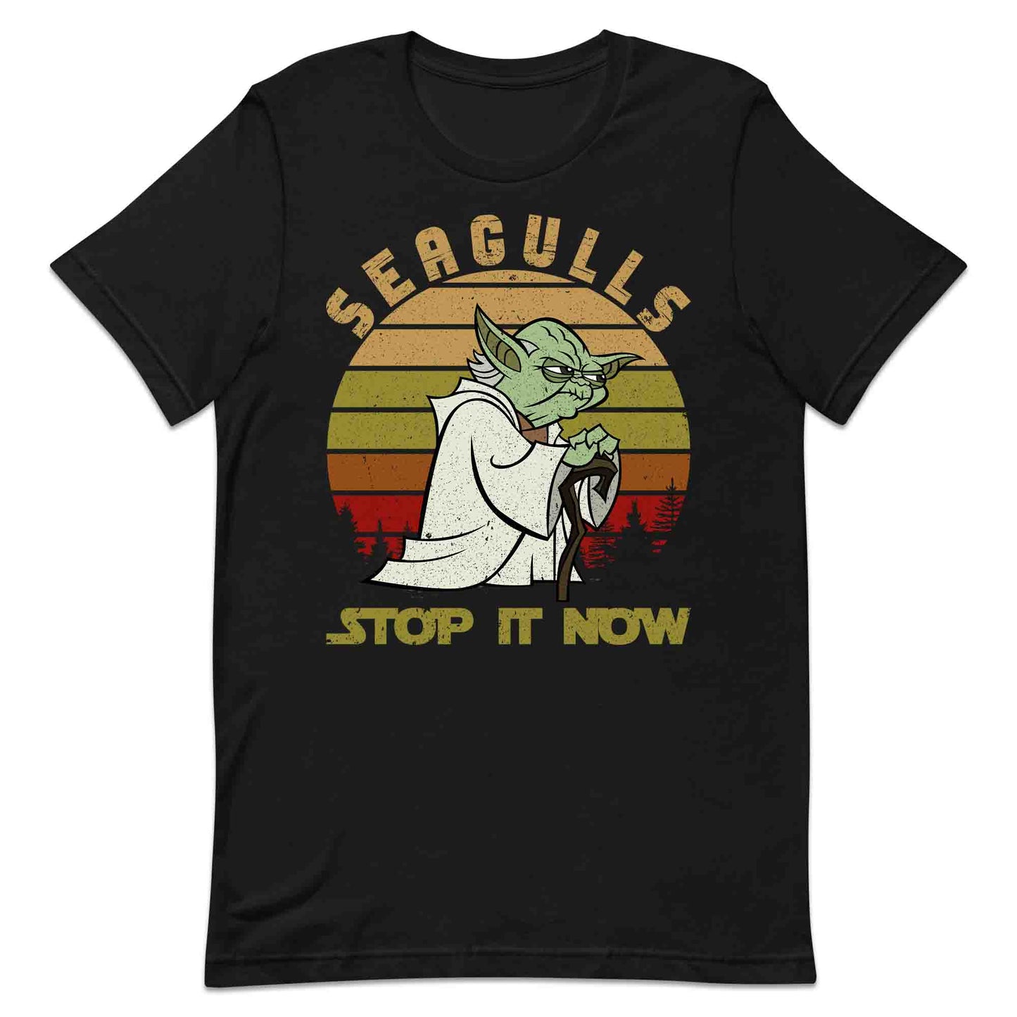 Star Wars Mandalorian T-Shirt | Yoda Meme Jumper | Seagulls Stop It Now Hoodie | Disney Star Wars Tee | PRODUCT CODE: STBRPONCWY