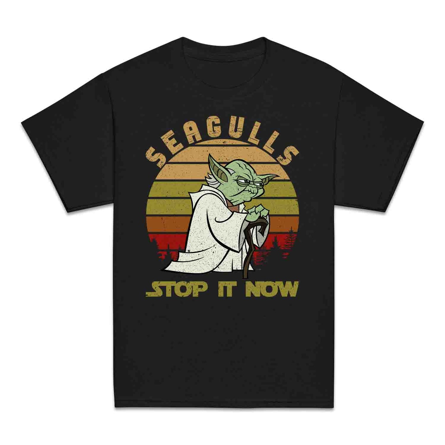 Star Wars Mandalorian Kids T-Shirt | Yoda Meme Kids Jumper | Seagulls Stop It Now Hoodie | Disney Star Wars Tee | PRODUCT CODE: STBRPONCWY