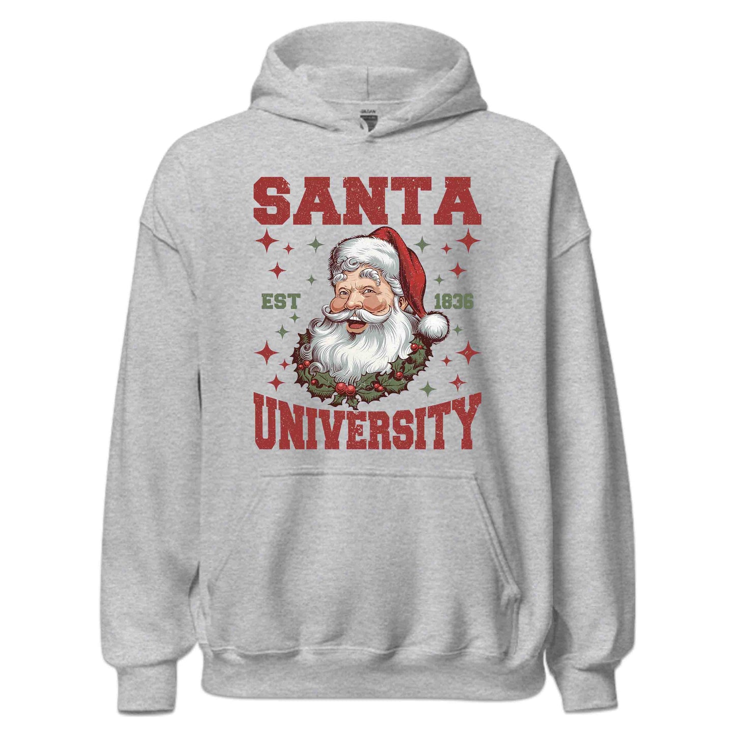 Santa University EST 1836 Vintage Christmas Retro Xmas | PRODUCT CODE: STNAUNVRYGEX