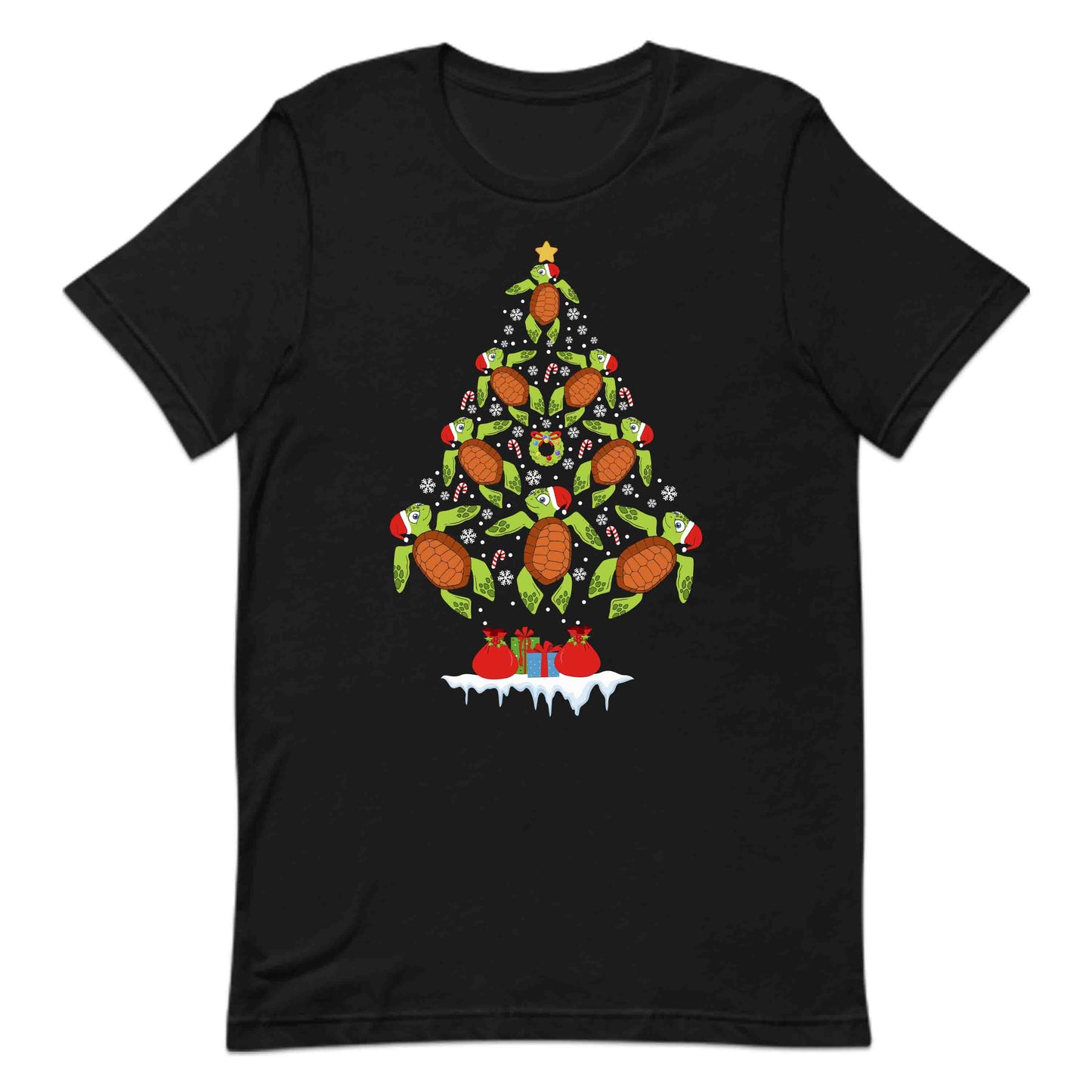 Sea Turtle Christmas Tree Xmas Turtle Ocean Lover | PRODUCT CODE: STRAECHXMAF