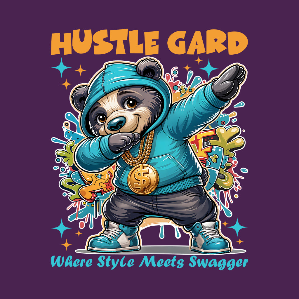 Streetwear Panda Dab Hustle Gard Urban Hip-Hop Style | PRODUCT CODE: STRWBRPNDHL