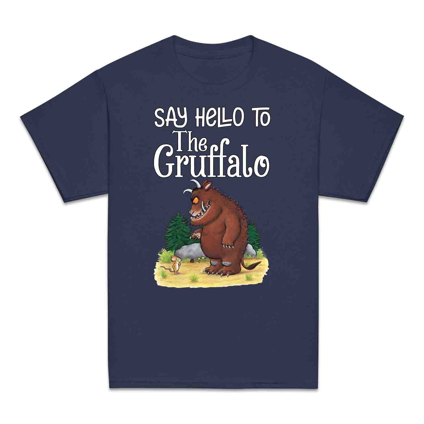 Say Hello to The Gruffalo Kids T-Shirt | Book Day Kids Jumper | Classic Storybook Cartoon Hoodie | PRODUCT CODE: STUERYCNGPF