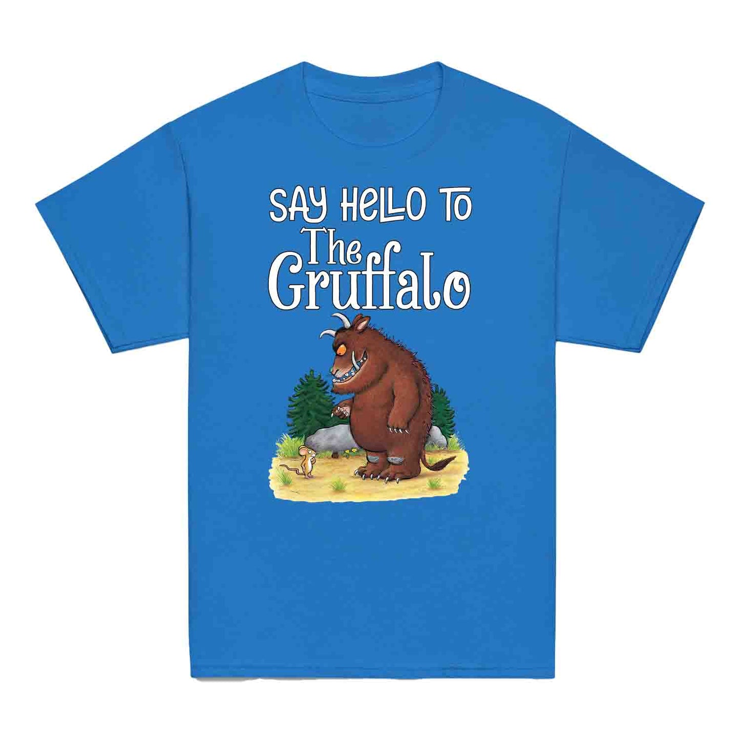 Say Hello to The Gruffalo Kids T-Shirt | Book Day Kids Jumper | Classic Storybook Cartoon Hoodie | PRODUCT CODE: STUERYCNGPF