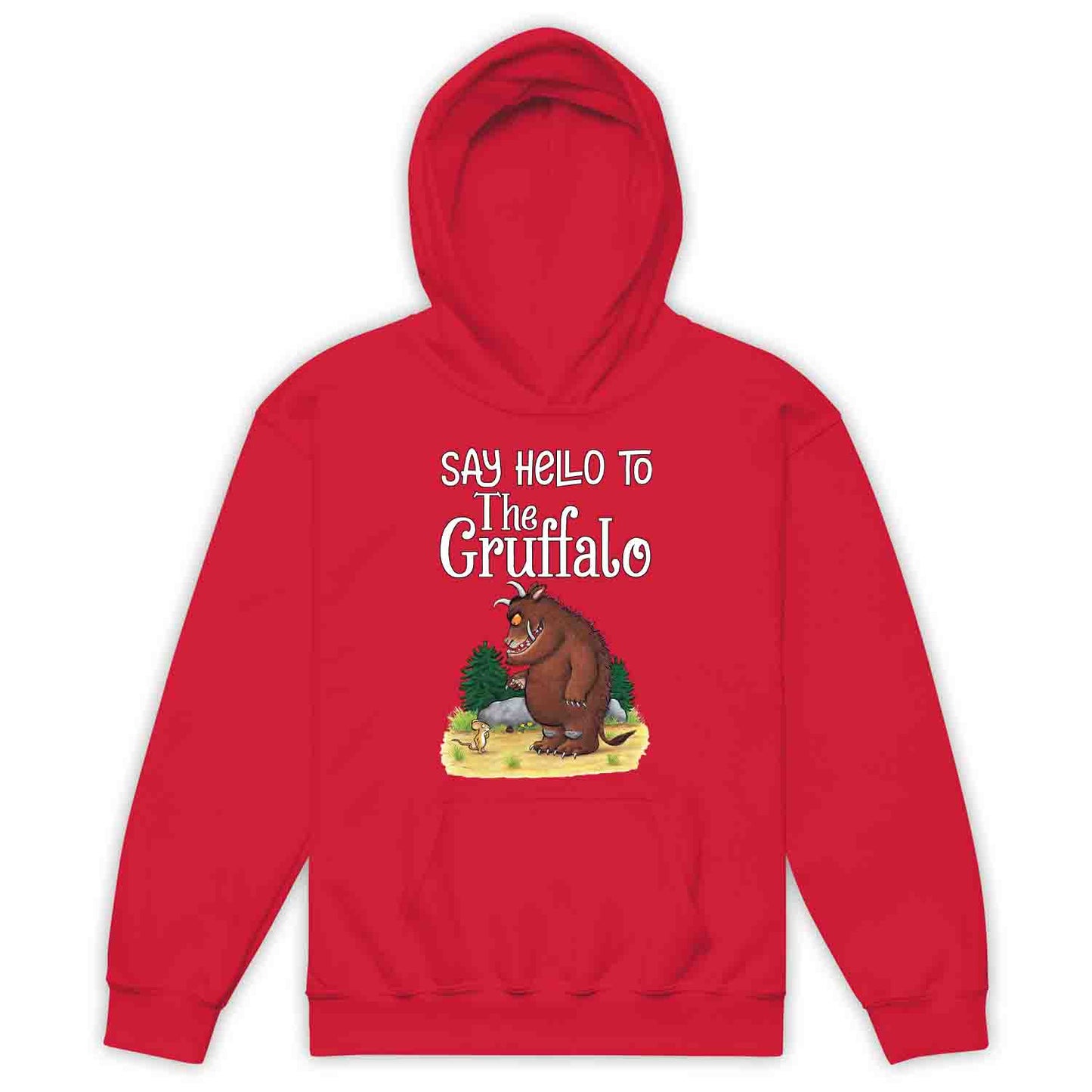 Say Hello to The Gruffalo Kids T-Shirt | Book Day Kids Jumper | Classic Storybook Cartoon Hoodie | PRODUCT CODE: STUERYCNGPF