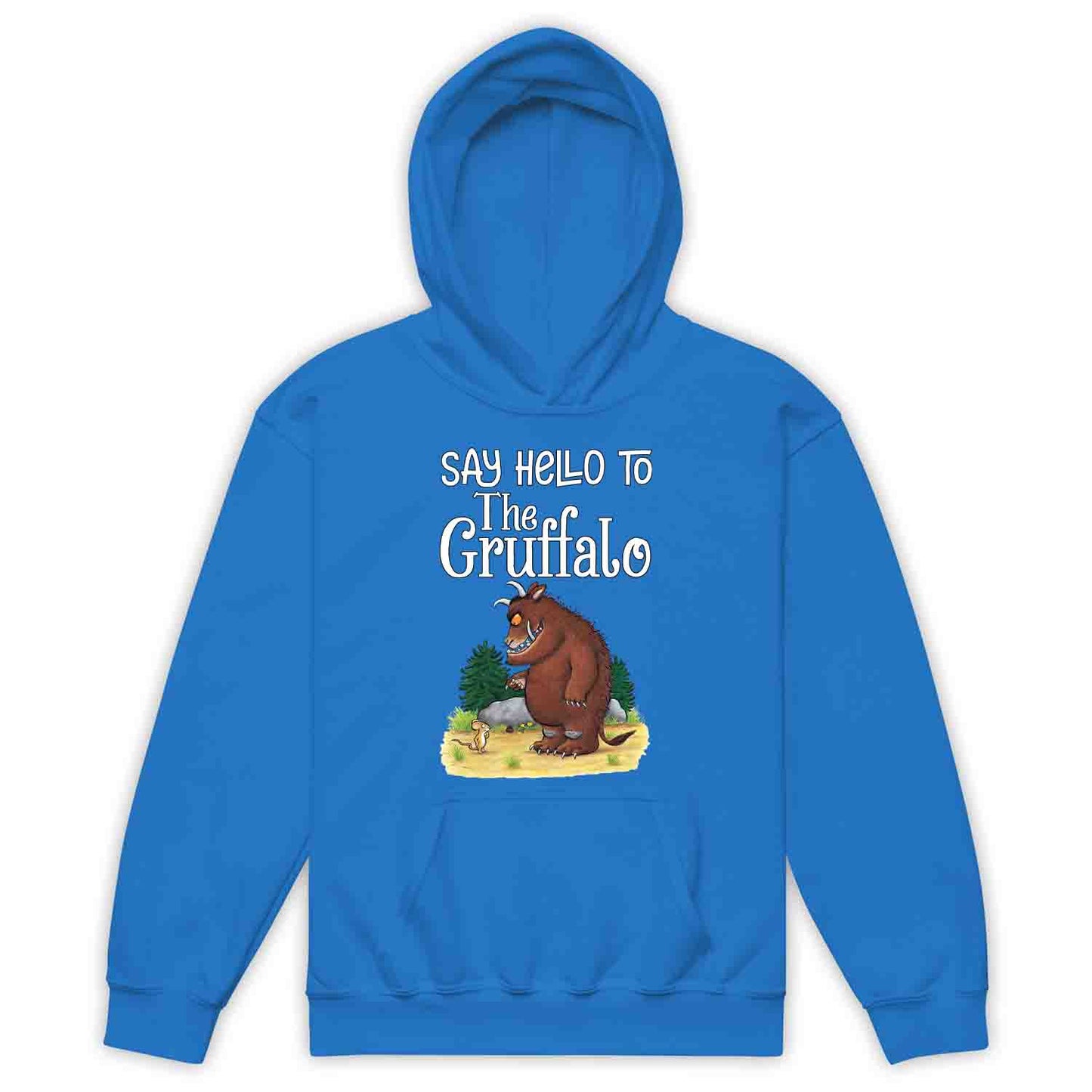 Say Hello to The Gruffalo Kids T-Shirt | Book Day Kids Jumper | Classic Storybook Cartoon Hoodie | PRODUCT CODE: STUERYCNGPF