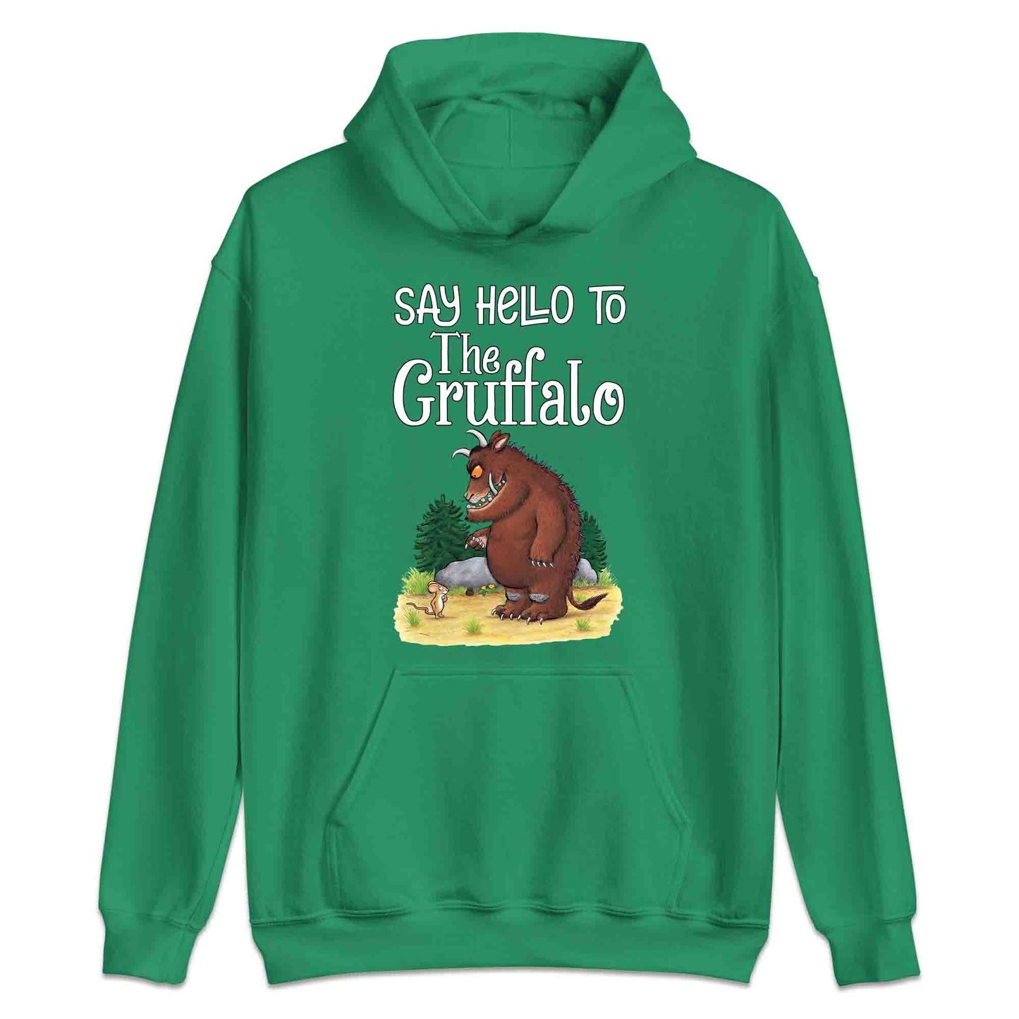 Say Hello to The Gruffalo T-Shirt | Book Day Jumper | Classic Storybook Cartoon Hoodie | PRODUCT CODE: STUERYCNGPF