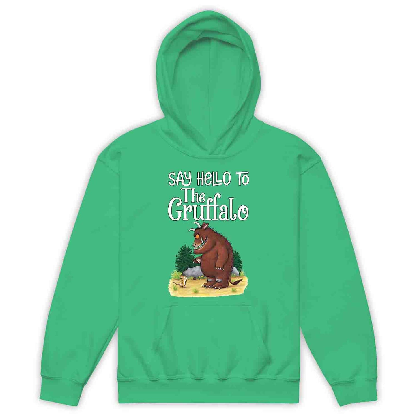 Say Hello to The Gruffalo Kids T-Shirt | Book Day Kids Jumper | Classic Storybook Cartoon Hoodie | PRODUCT CODE: STUERYCNGPF