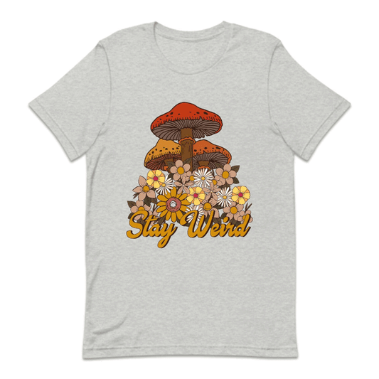 Retro Stay Weird Psychedelic Mushrooms | PRODUCT CODE: STYWRDMSHR