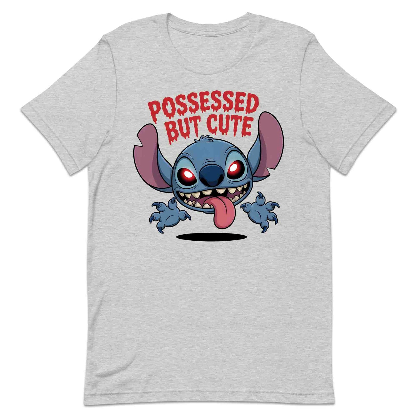 Stitch Possessed But Cute T-Shirt, Halloween Cartoon Sweatshirt, Kawaii Horror Hoodie | PRODUCT CODE: SUYWQPSA