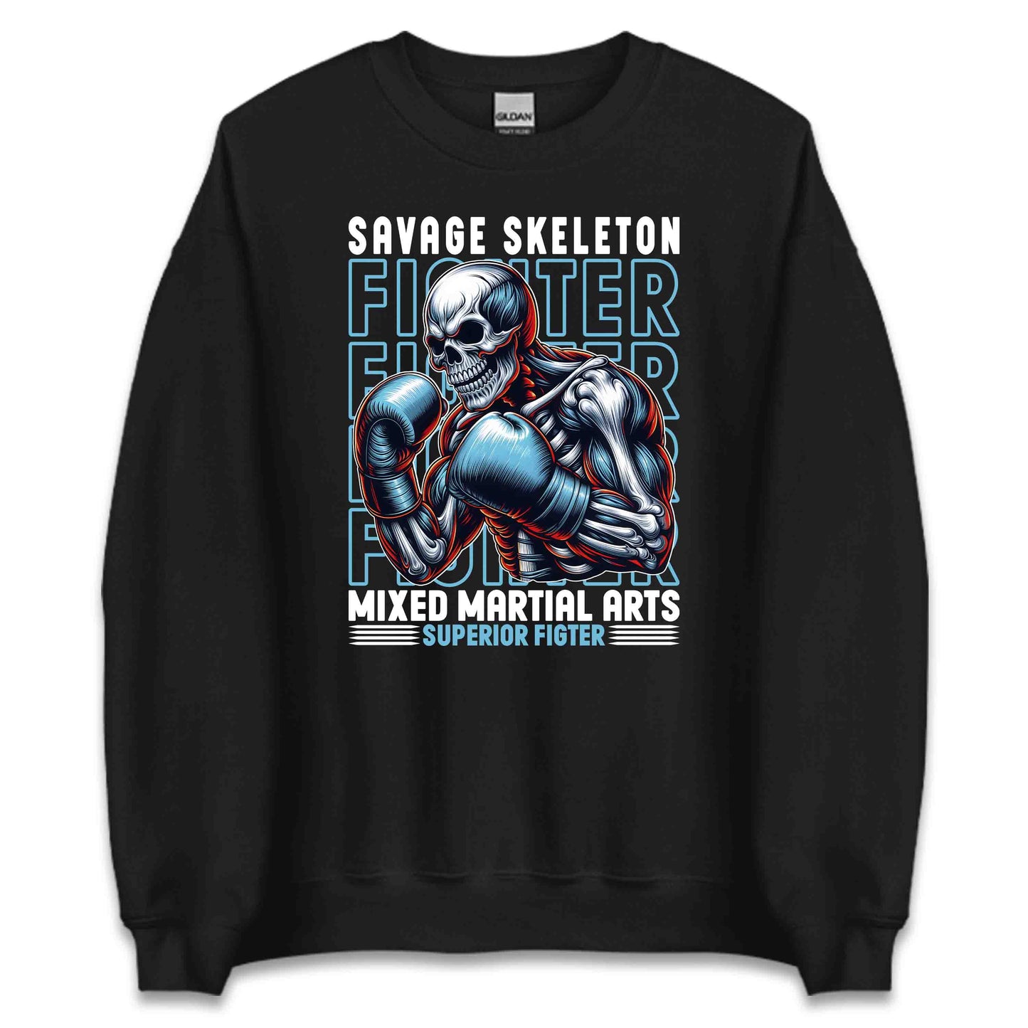 Savage Skeleton Fighter Mixed Martial Arts | PRODUCT CODE: SVGKLTNOIFWGR