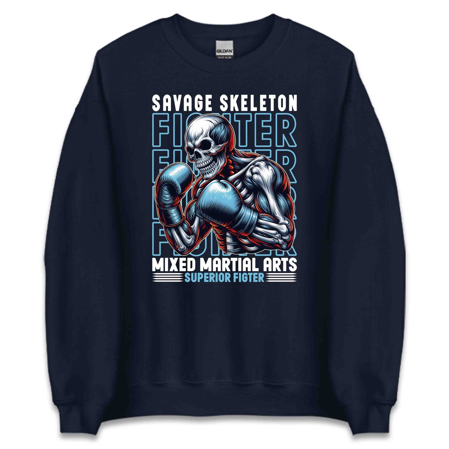 Savage Skeleton Fighter Mixed Martial Arts | PRODUCT CODE: SVGKLTNOIFWGR