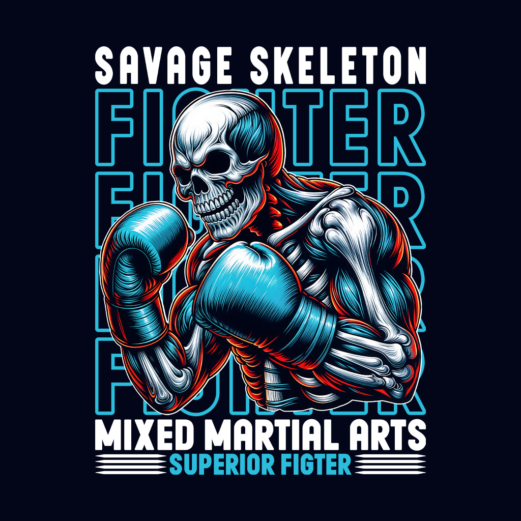 Savage Skeleton Fighter Mixed Martial Arts | PRODUCT CODE: SVGKLTNOIFWGR