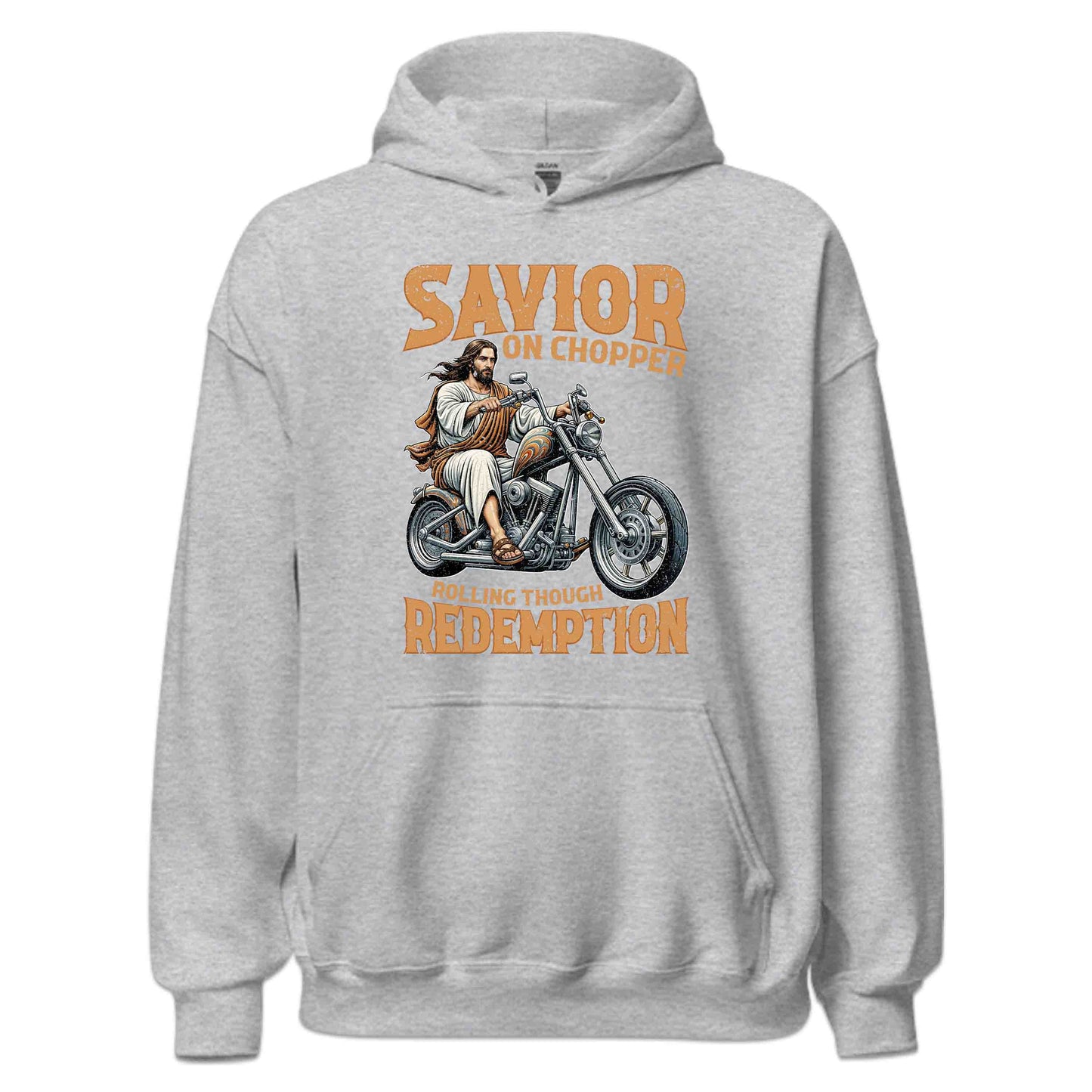 Savior On Chopper Jesus Riding Motorcycle Spiritual Biker | PRODUCT CODE: SVRNOCPEDNGMT