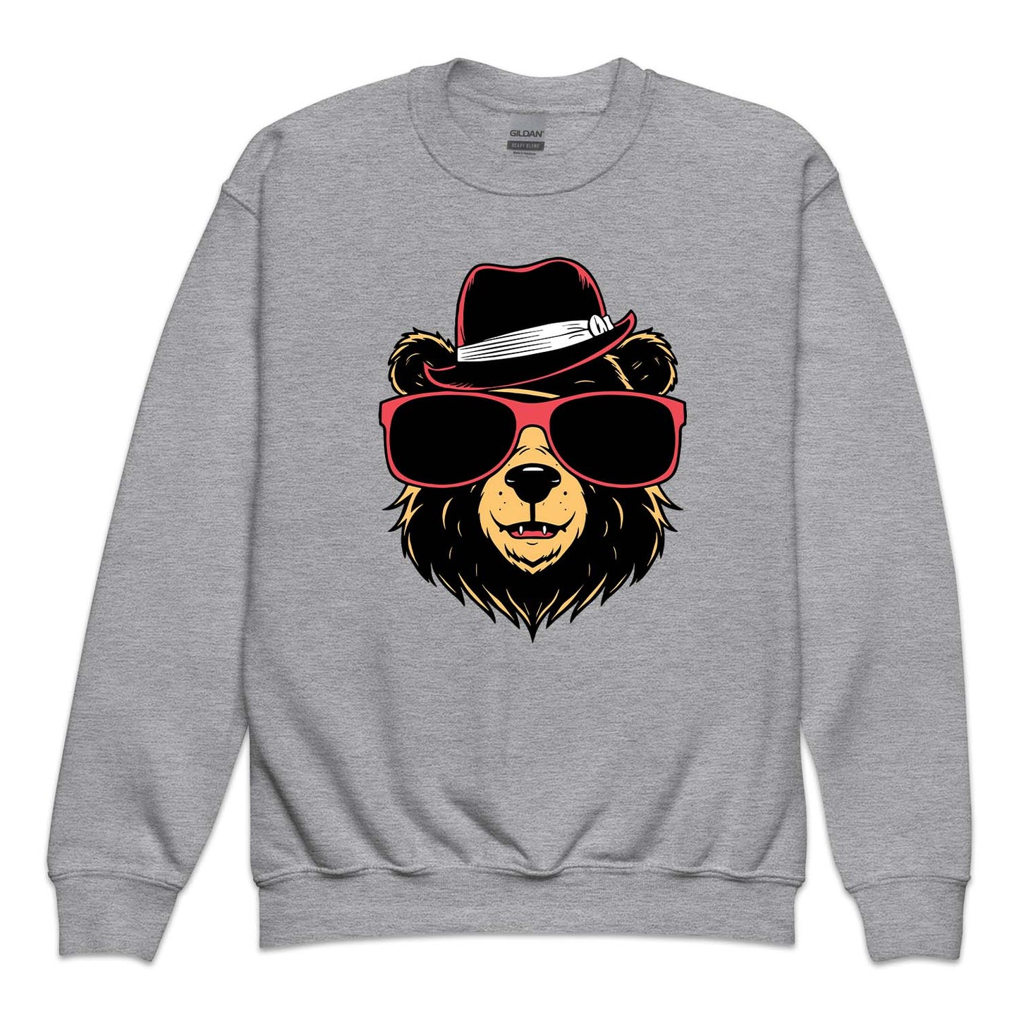 Bear With Sunglasses And Hat Trendy Wildlife Bear | PRODUCT CODE: BRWTHSNHT