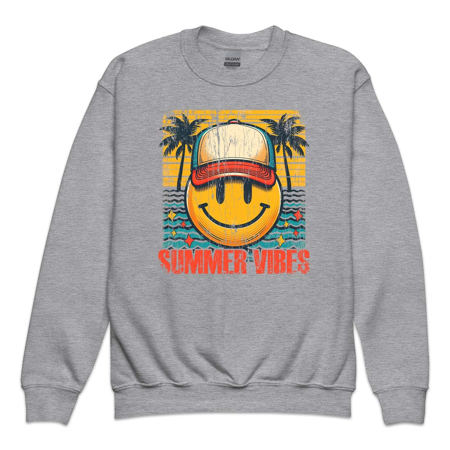 Smiley Face Summer Vibes Tropical Vacation | PRODUCT CODE: SMFCPTUNE