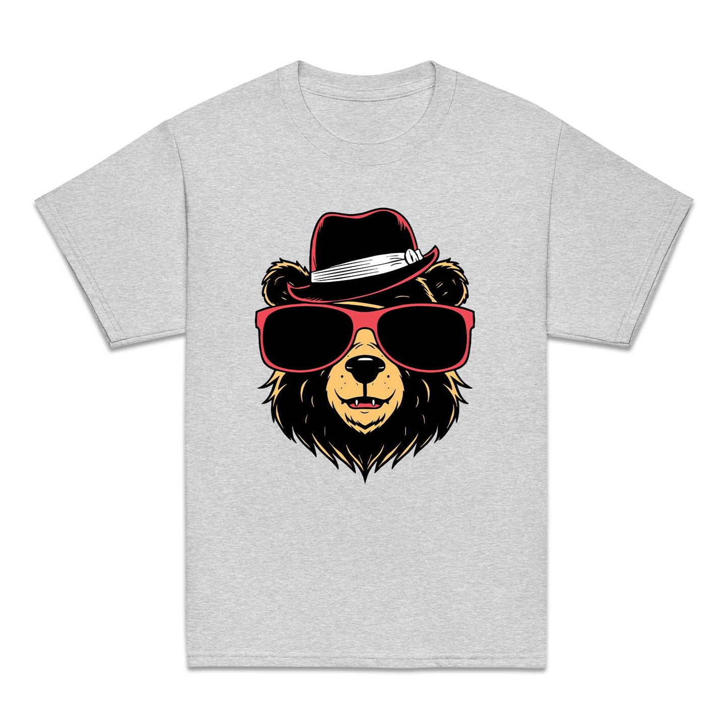 Bear With Sunglasses And Hat Trendy Wildlife Bear | PRODUCT CODE: BRWTHSNHT