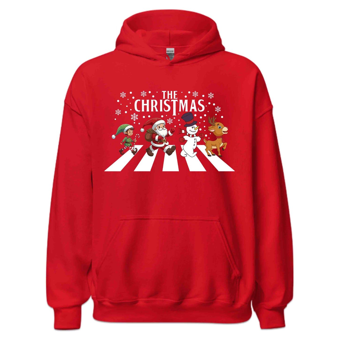 The Christmas Santa & Friends Abbey Road Walk Xmas Parade | PRODUCT CODE: TCHRSNDFRAWL