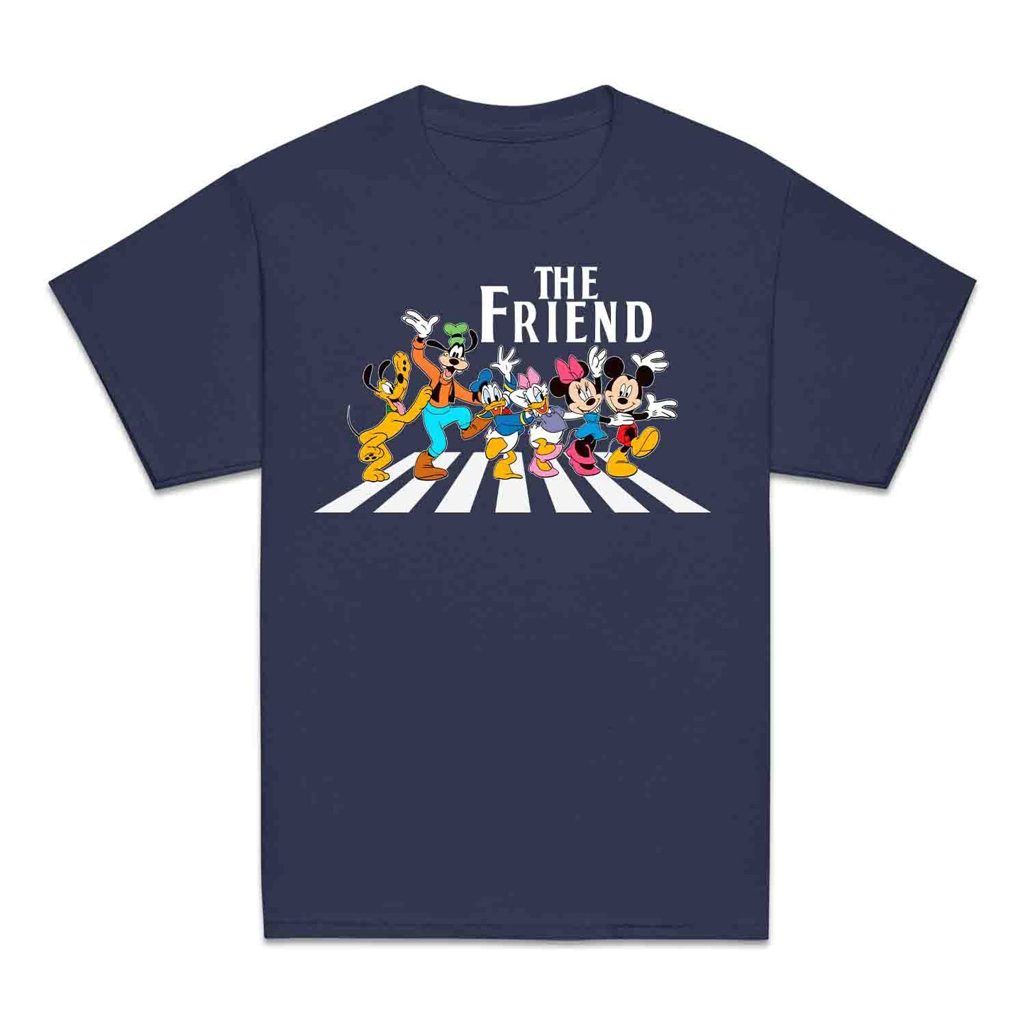 The Friends Disney Kids T-Shirt | Mickey & Friends Walking Abbey Road Kids Jumper | The Beatles Fan Hoodie | PRODUCT CODE: THFERISOANCY