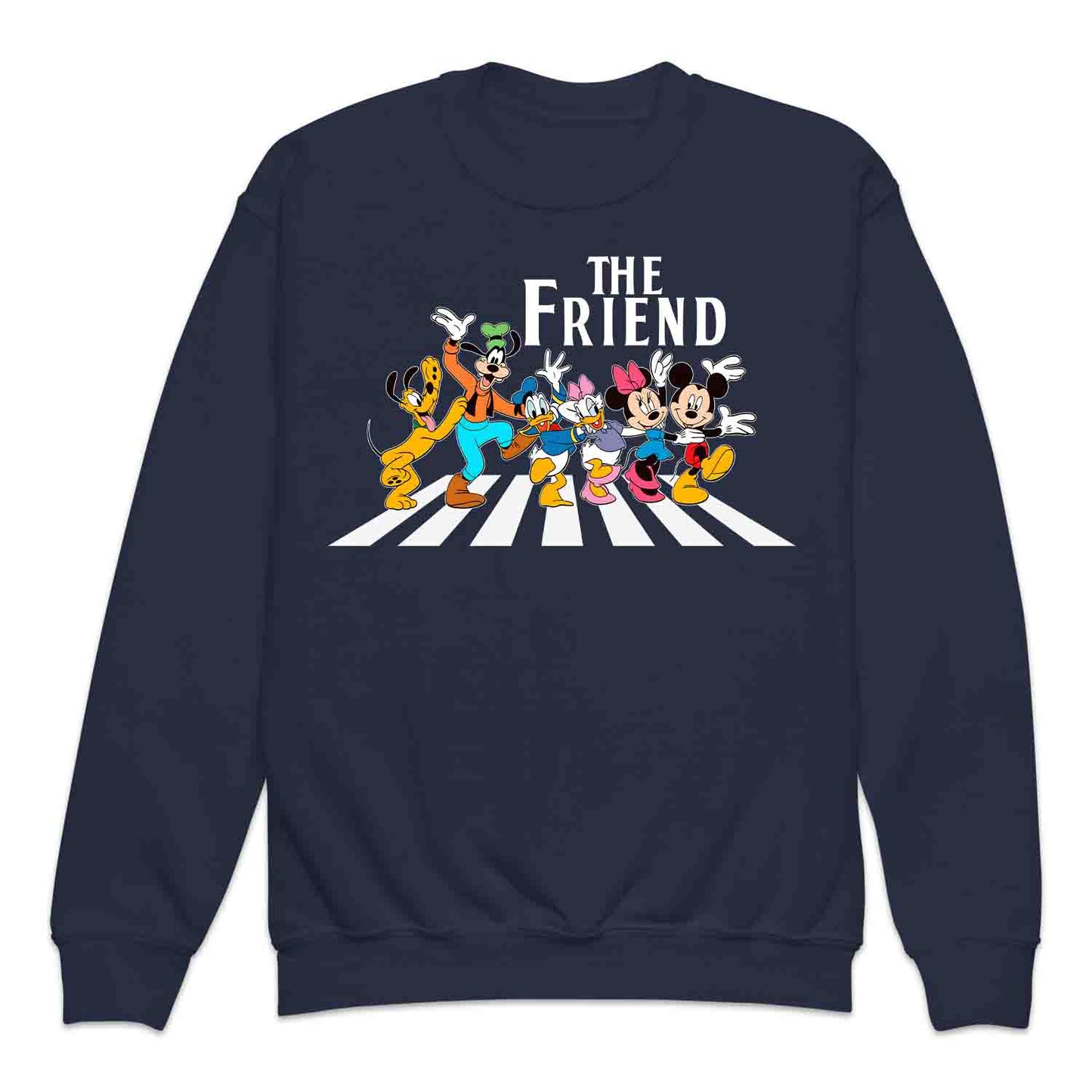 The Friends Disney Kids T-Shirt | Mickey & Friends Walking Abbey Road Kids Jumper | The Beatles Fan Hoodie | PRODUCT CODE: THFERISOANCY