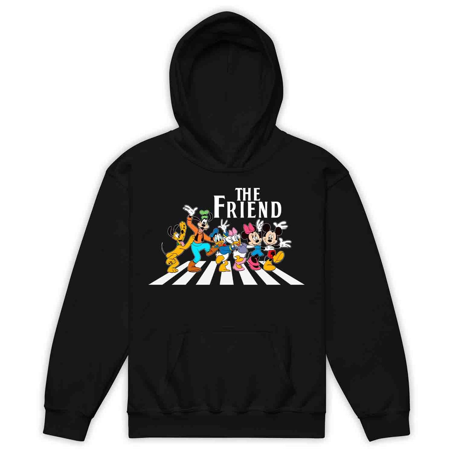 The Friends Disney Kids T-Shirt | Mickey & Friends Walking Abbey Road Kids Jumper | The Beatles Fan Hoodie | PRODUCT CODE: THFERISOANCY