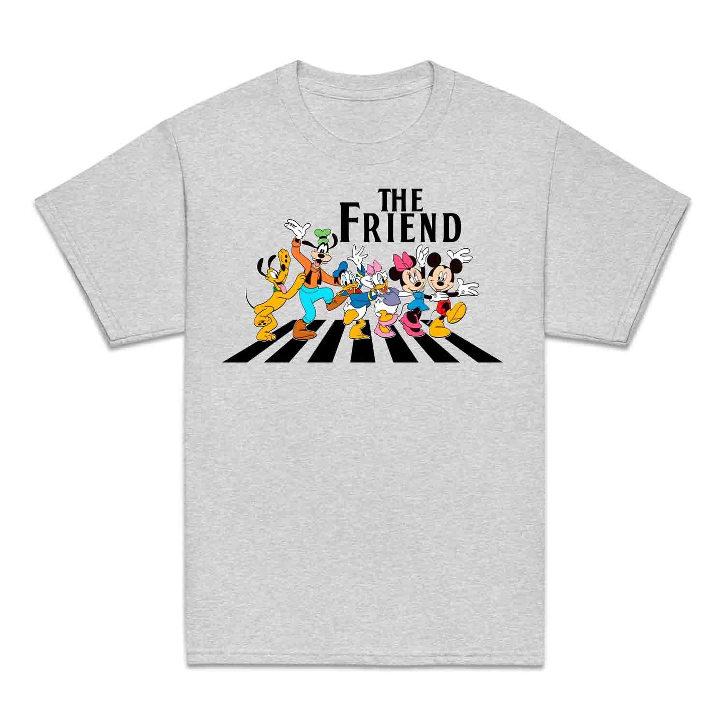 The Friends Disney Kids T-Shirt | Mickey & Friends Walking Abbey Road Kids Jumper | The Beatles Fan Hoodie | PRODUCT CODE: THFERISOANCY