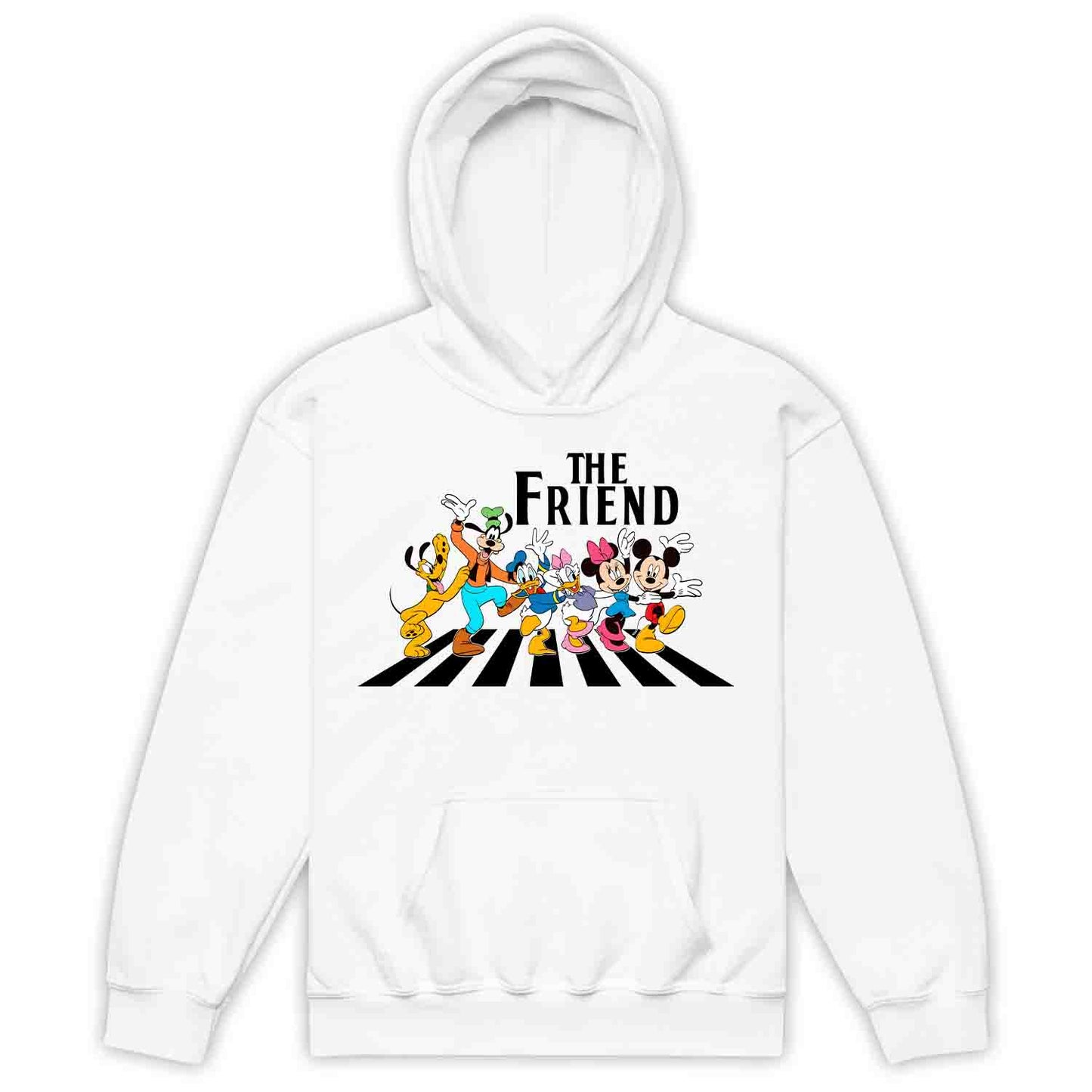 The Friends Disney Kids T-Shirt | Mickey & Friends Walking Abbey Road Kids Jumper | The Beatles Fan Hoodie | PRODUCT CODE: THFERISOANCY