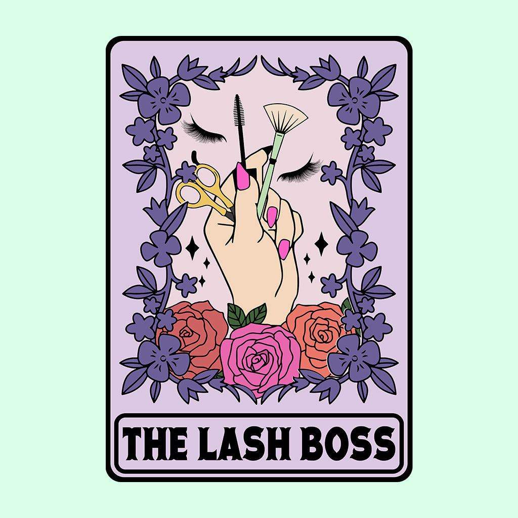 The Lash Boss Tarot Card Eyelash Artist | PRODUCT CODE: THLSHABOCD