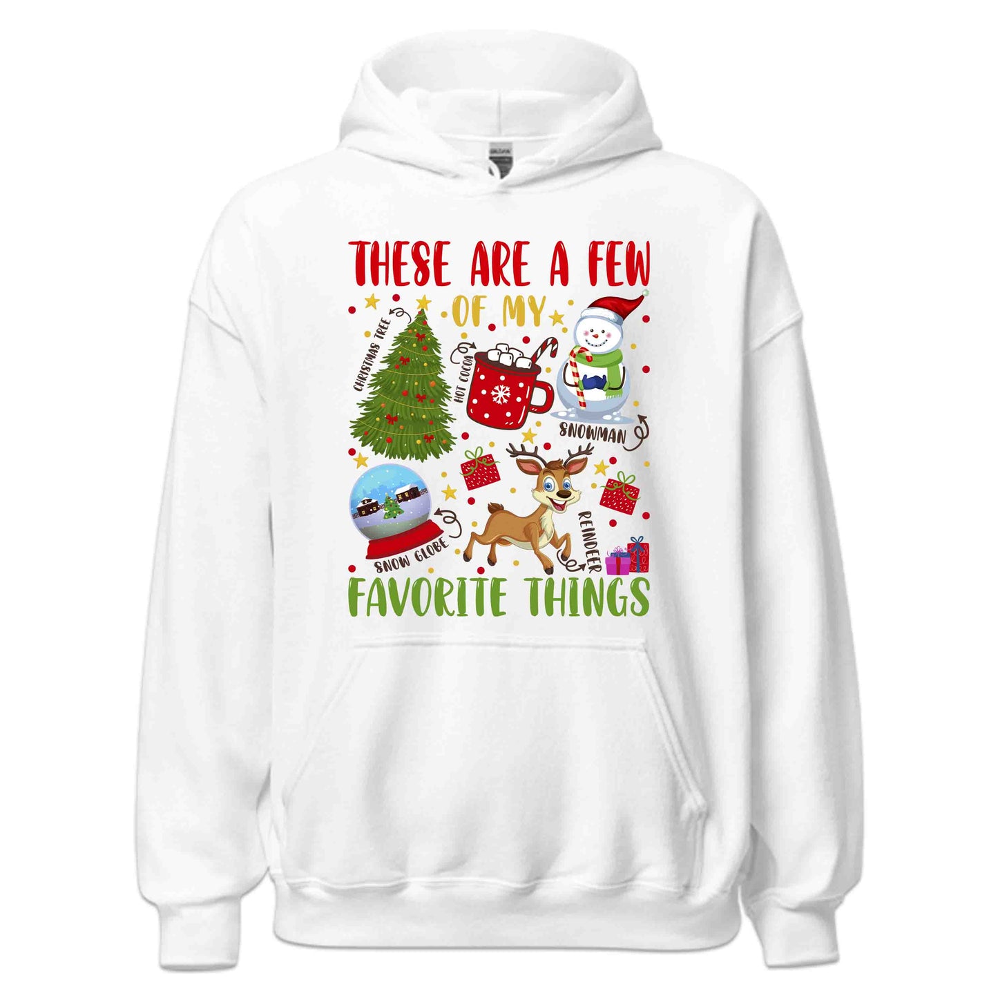 Christmas Favorite Things Reindeer Trees Snowmen Xmas | PRODUCT CODE: THRSWFEVONG