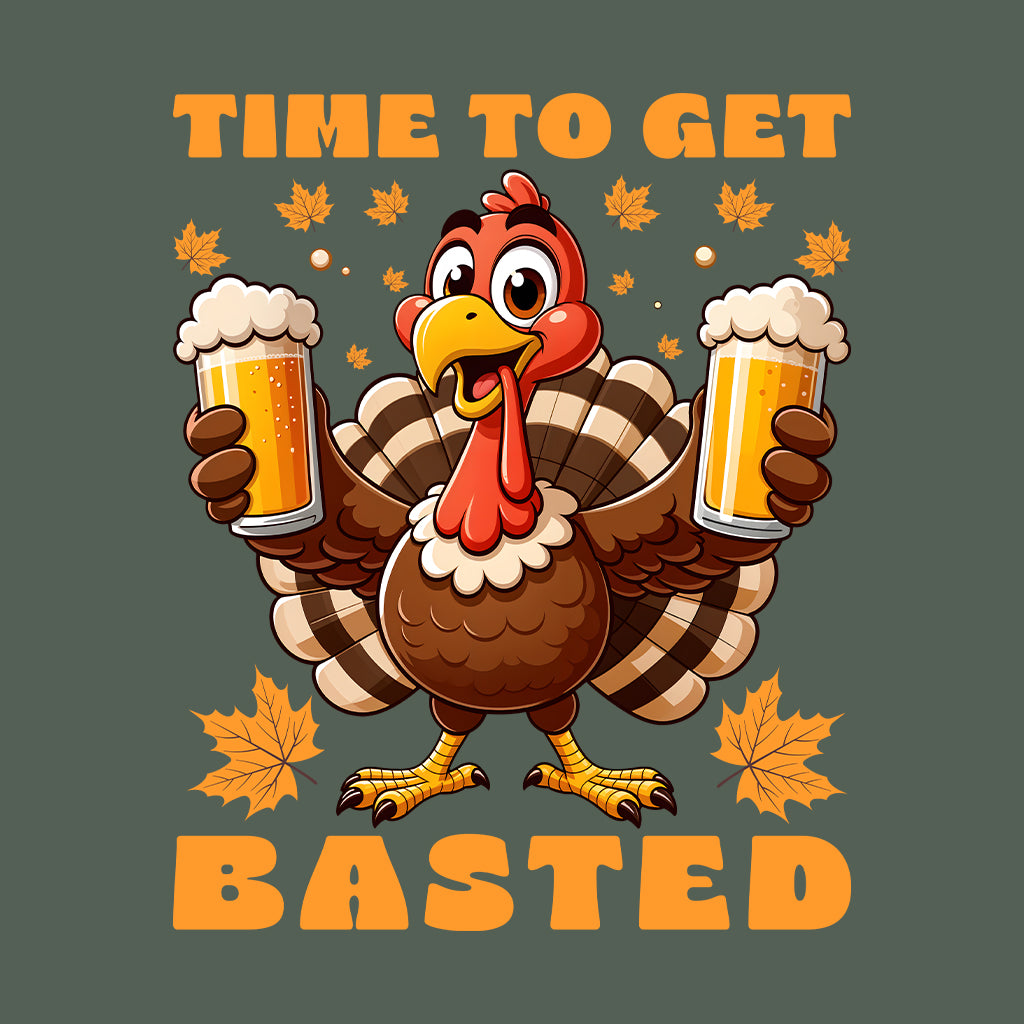 Time To Get Basted Thanksgiving Turkey Beer | PRODUCT CODE: TMGEBSDTHL