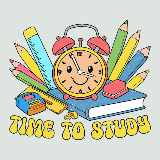 Alarm Clock Time To Study Back To School | PRODUCT CODE: TMOSDUYBL