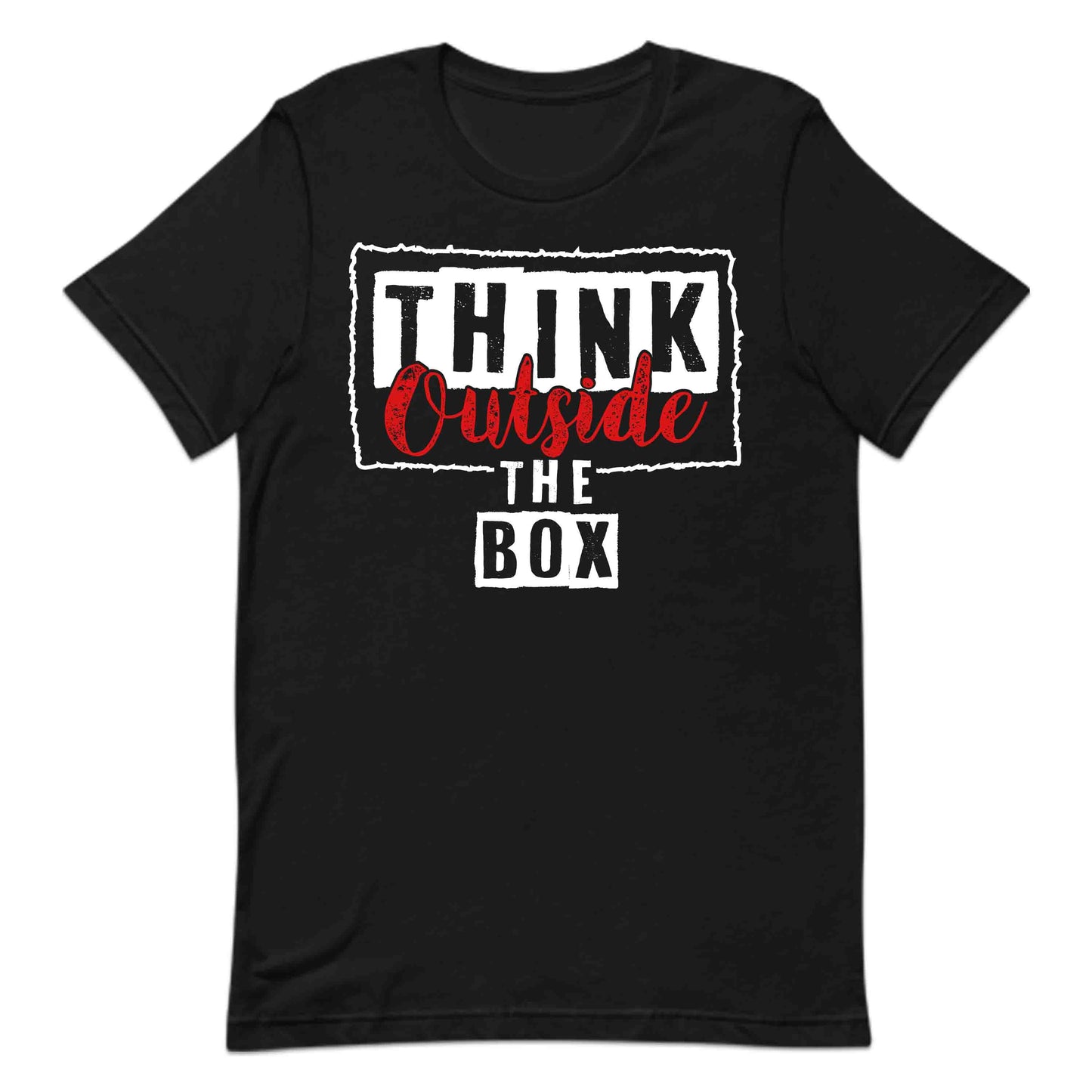Think Outside the Box Motivational Typography | PRODUCT CODE: TNKHOUSEBXOM