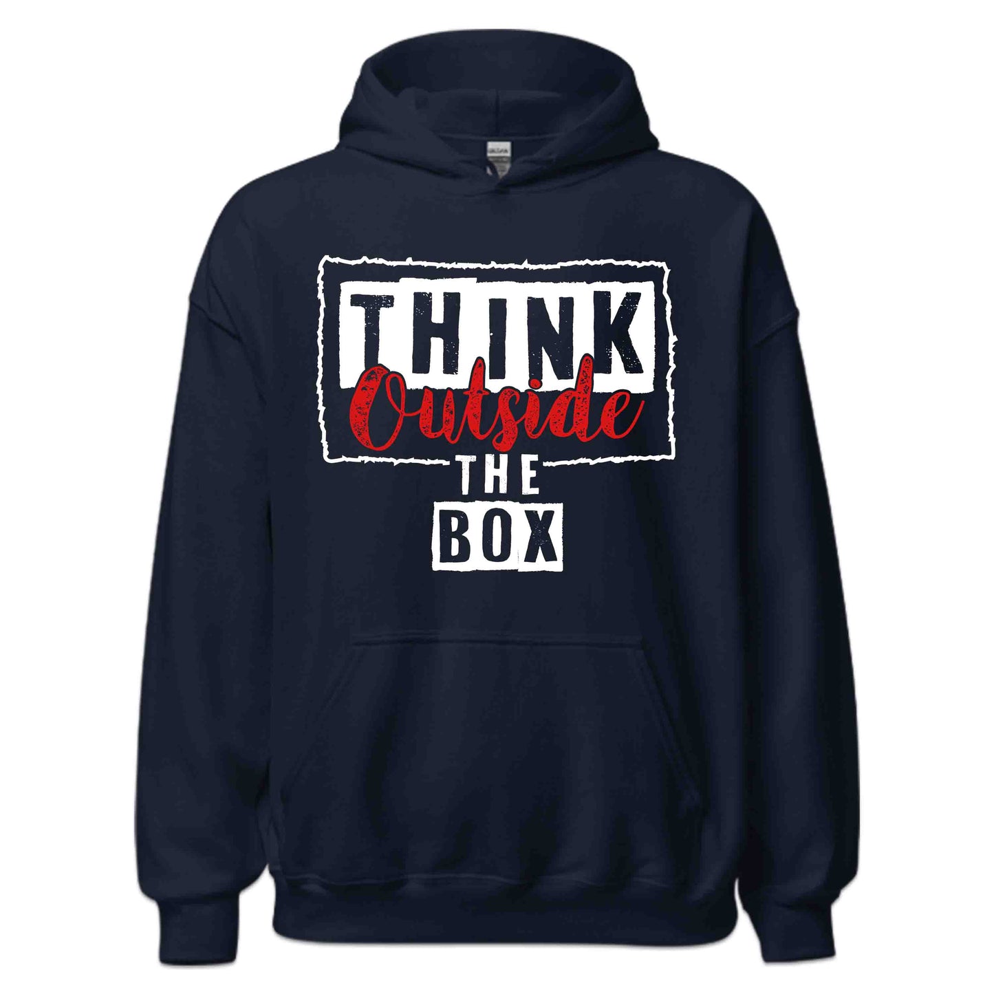 Think Outside the Box Motivational Typography | PRODUCT CODE: TNKHOUSEBXOM