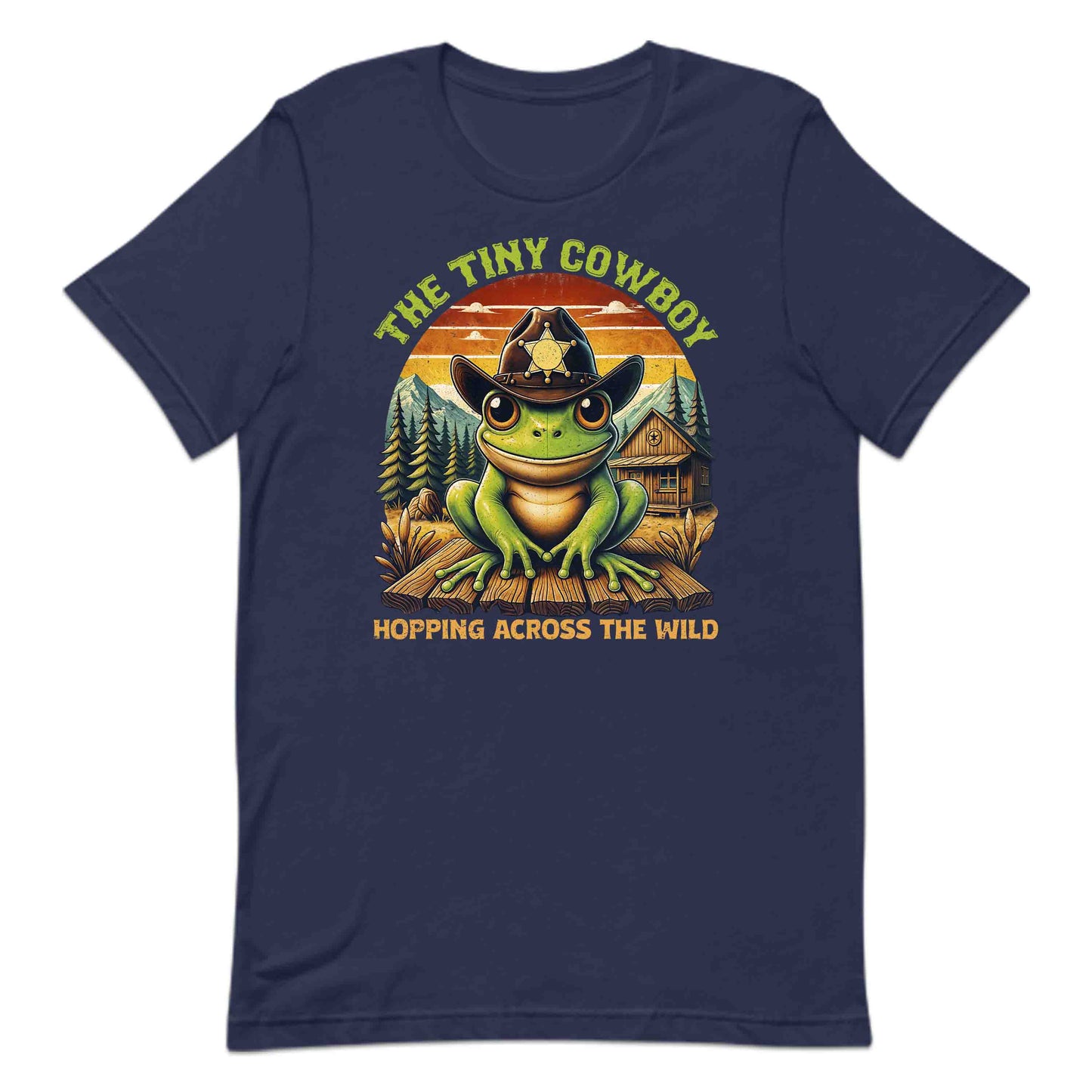 The Tiny Cowboy Frog Western Sheriff Hopping Through the Wild West | PRODUCT CODE: TNYCBWOSTRNO