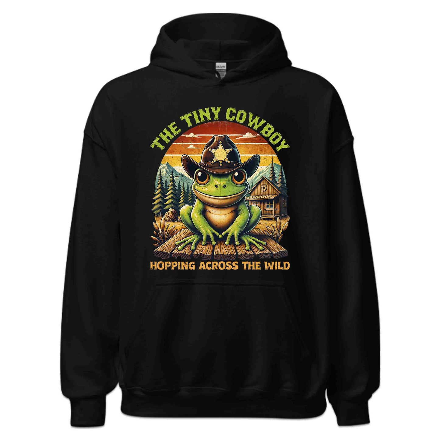 The Tiny Cowboy Frog Western Sheriff Hopping Through the Wild West | PRODUCT CODE: TNYCBWOSTRNO
