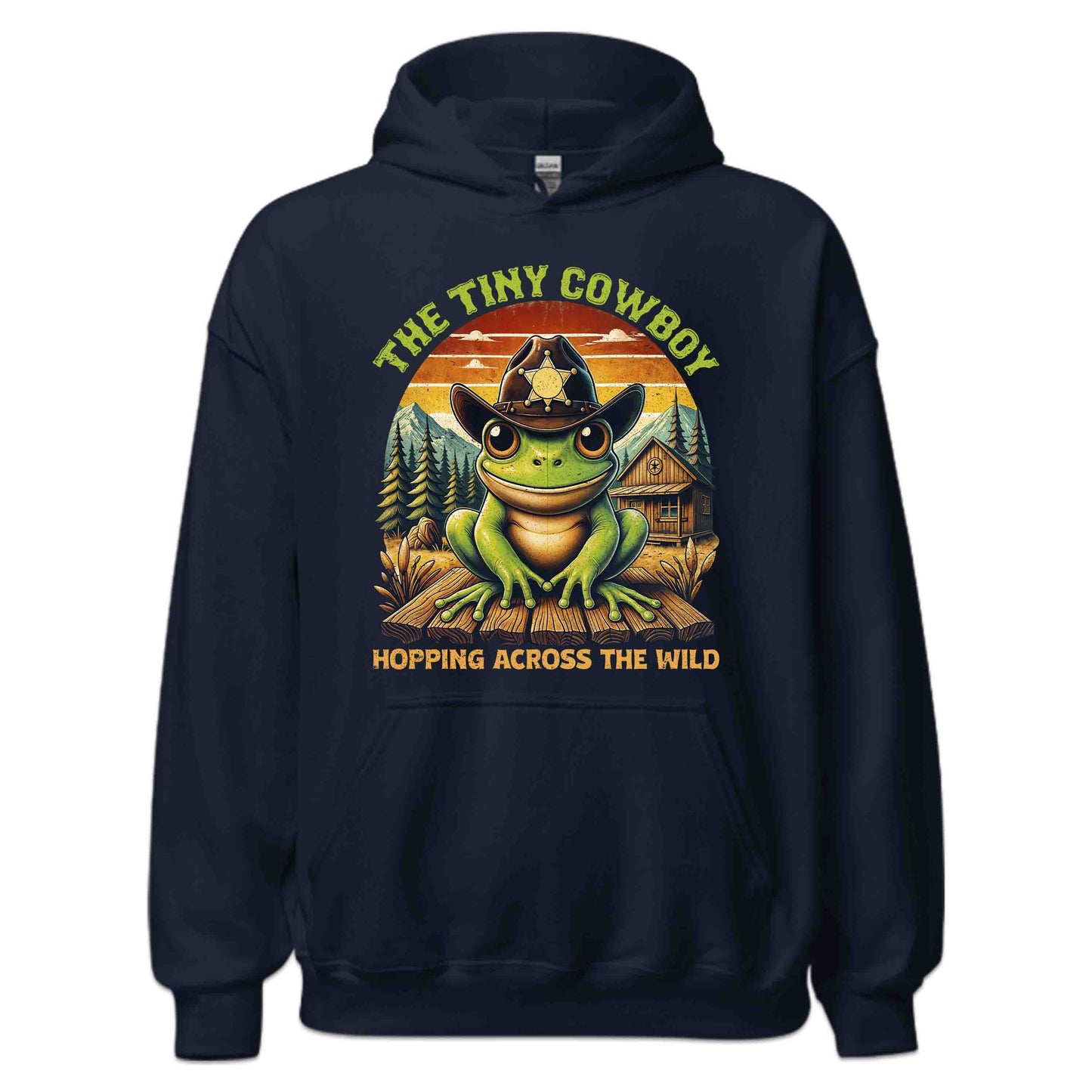 The Tiny Cowboy Frog Western Sheriff Hopping Through the Wild West | PRODUCT CODE: TNYCBWOSTRNO