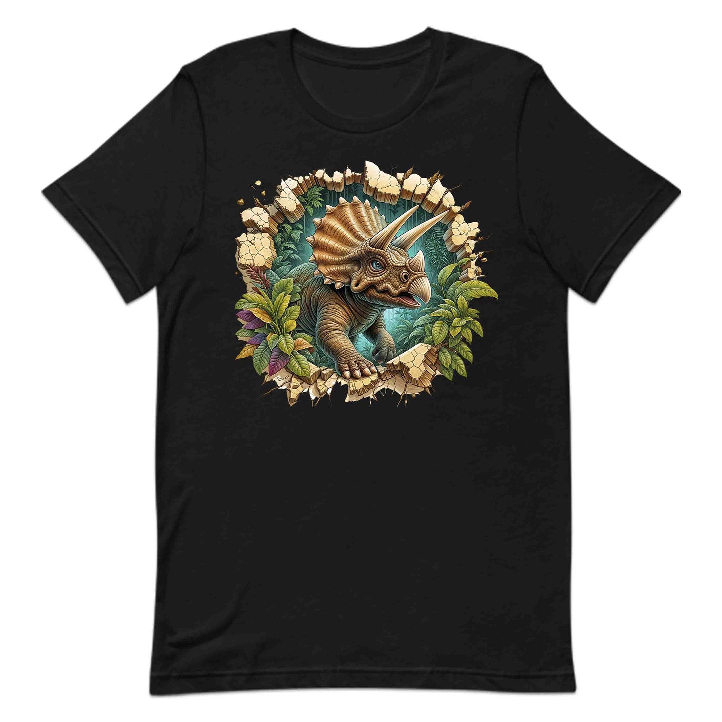 Triceratops Jungle Breakout Epic Triceratops 3D Realistic Jurassic Dino | PRODUCT CODE: TRCPJNGLBRKD