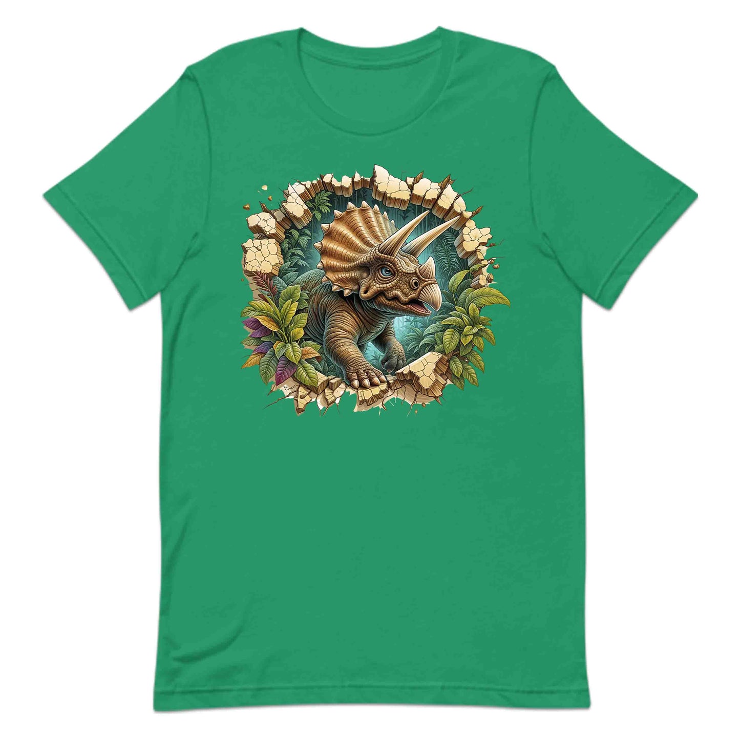 Triceratops Jungle Breakout Epic Triceratops 3D Realistic Jurassic Dino | PRODUCT CODE: TRCPJNGLBRKD